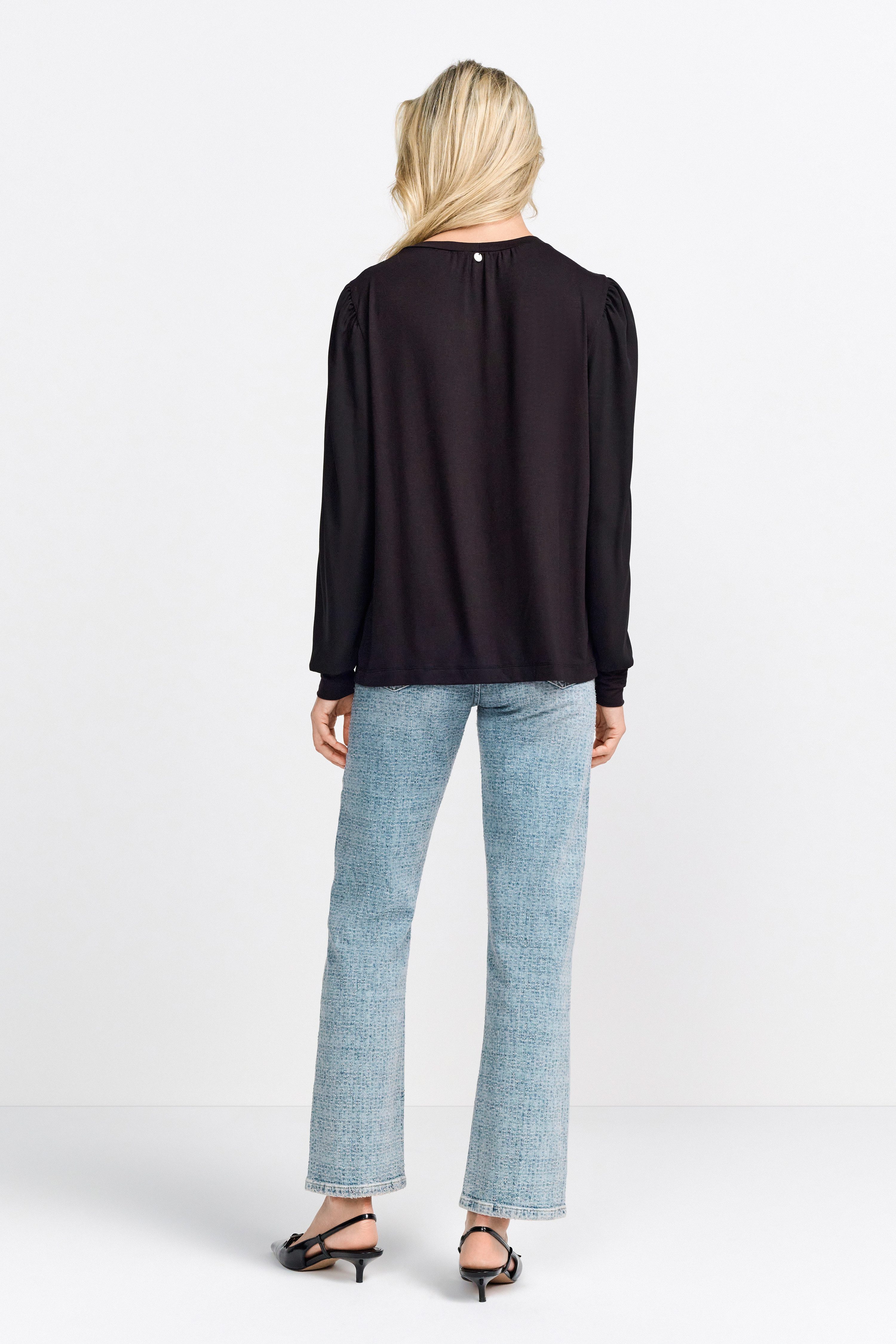 Rich & Royal Blouse met lange mouwen Met mouwboorden