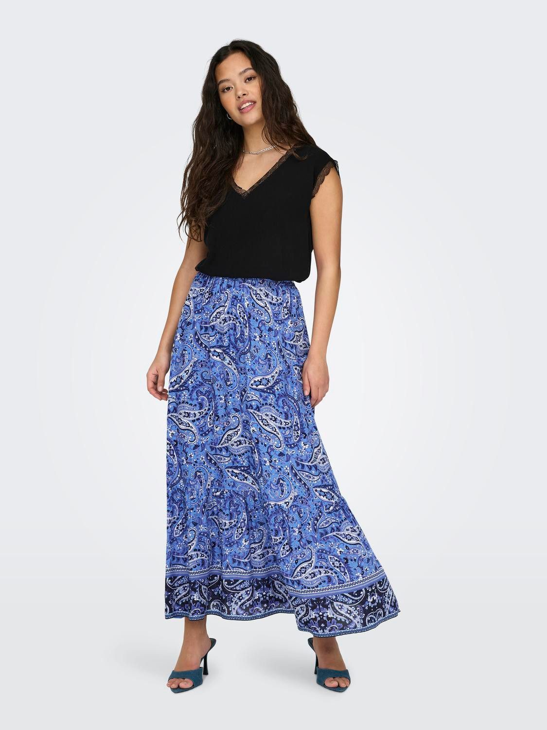 Only Plooirok ONLVENEDA LONG SKIRT PTM