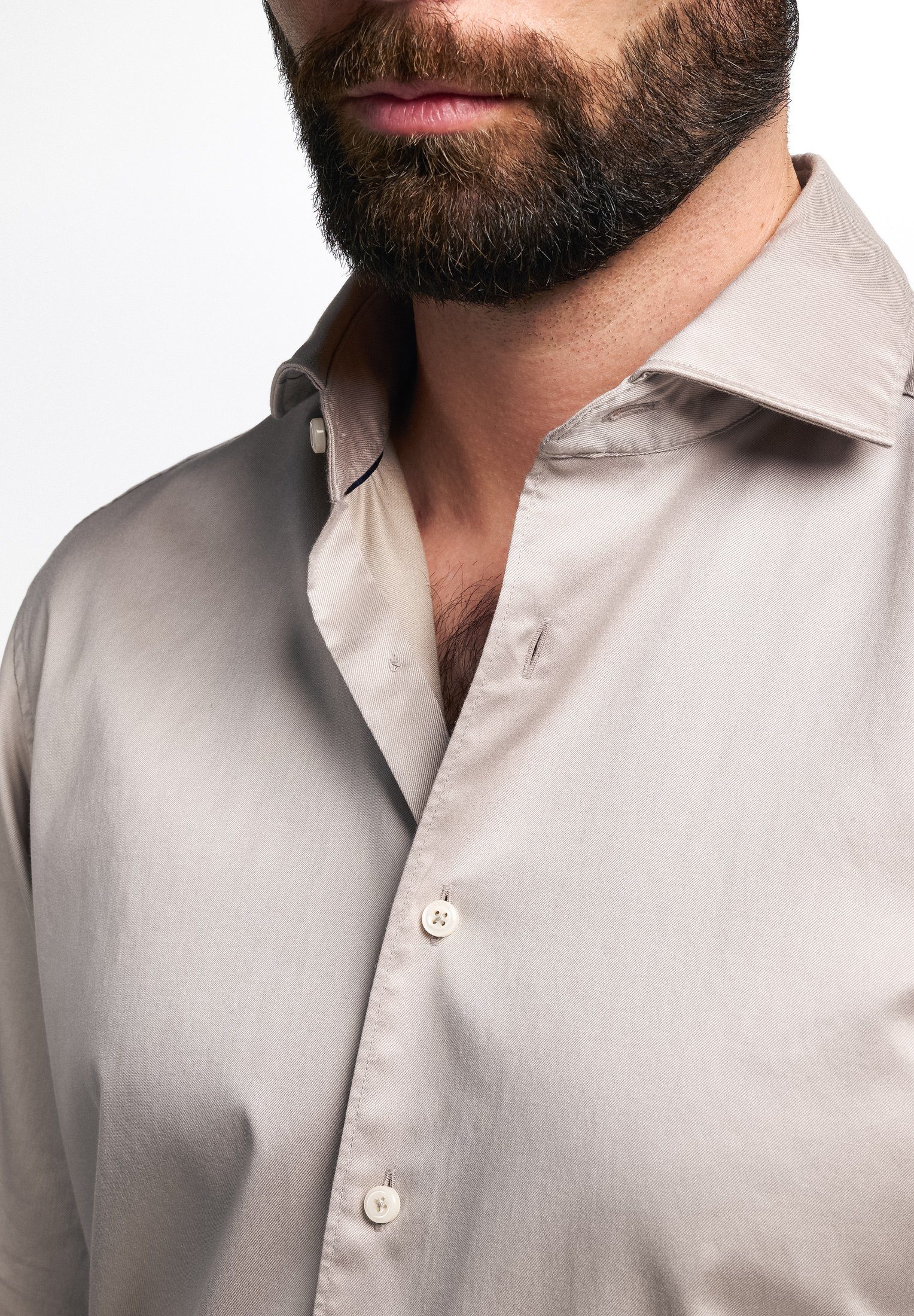 Eterna Overhemd met lange mouwen MODERN FIT EASY IRON (gemakkelijk te strijken)