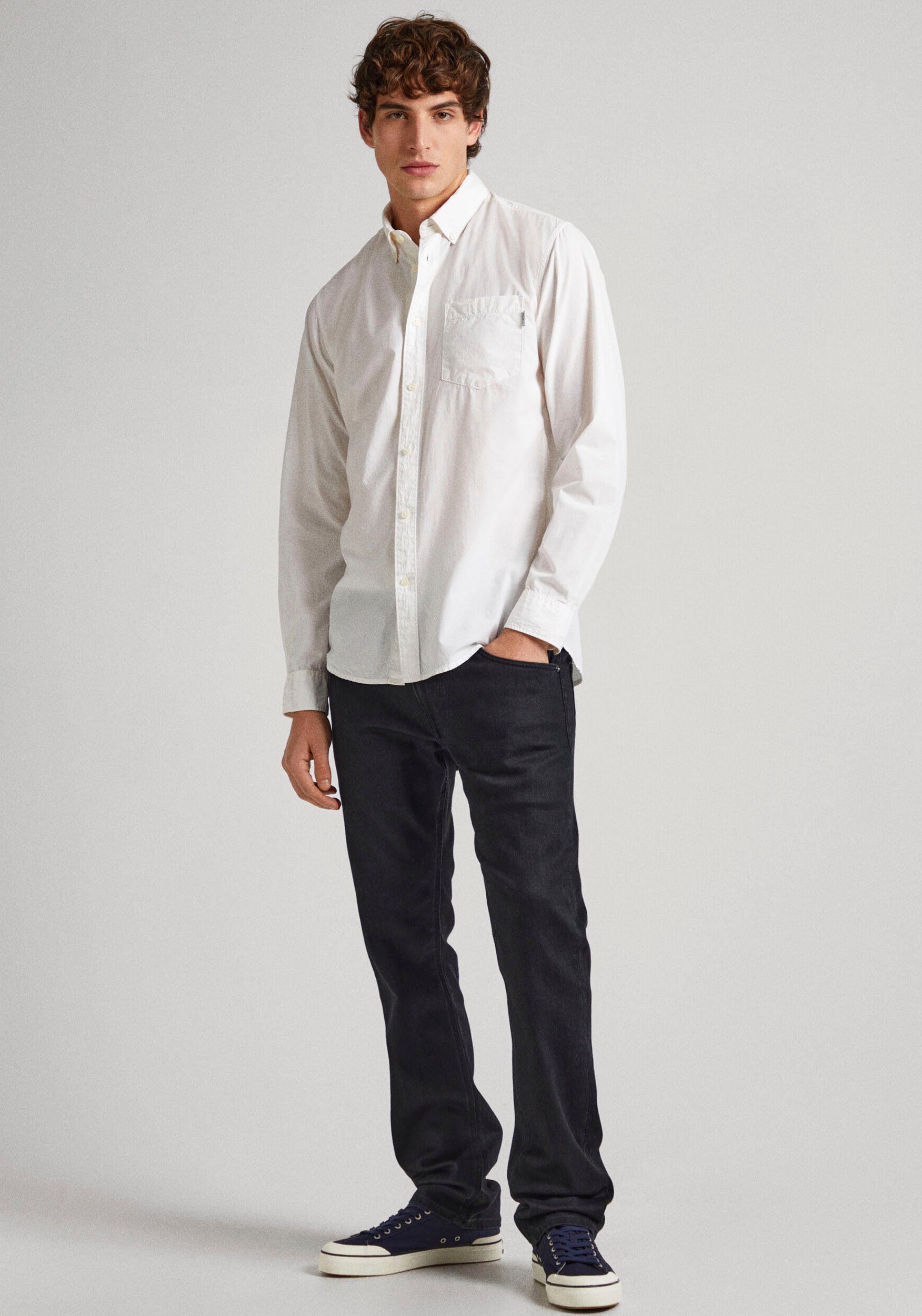 Pepe Jeans Overhemd met lange mouwen Pepe Overhemd PRINCE