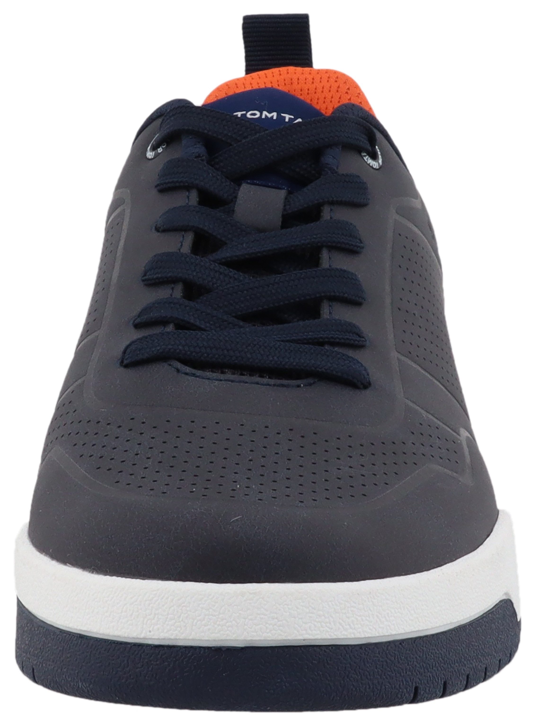 Tom Tailor Plateausneakers , vrijetijdsschoen, lage schoen, veterschoen met perforatie