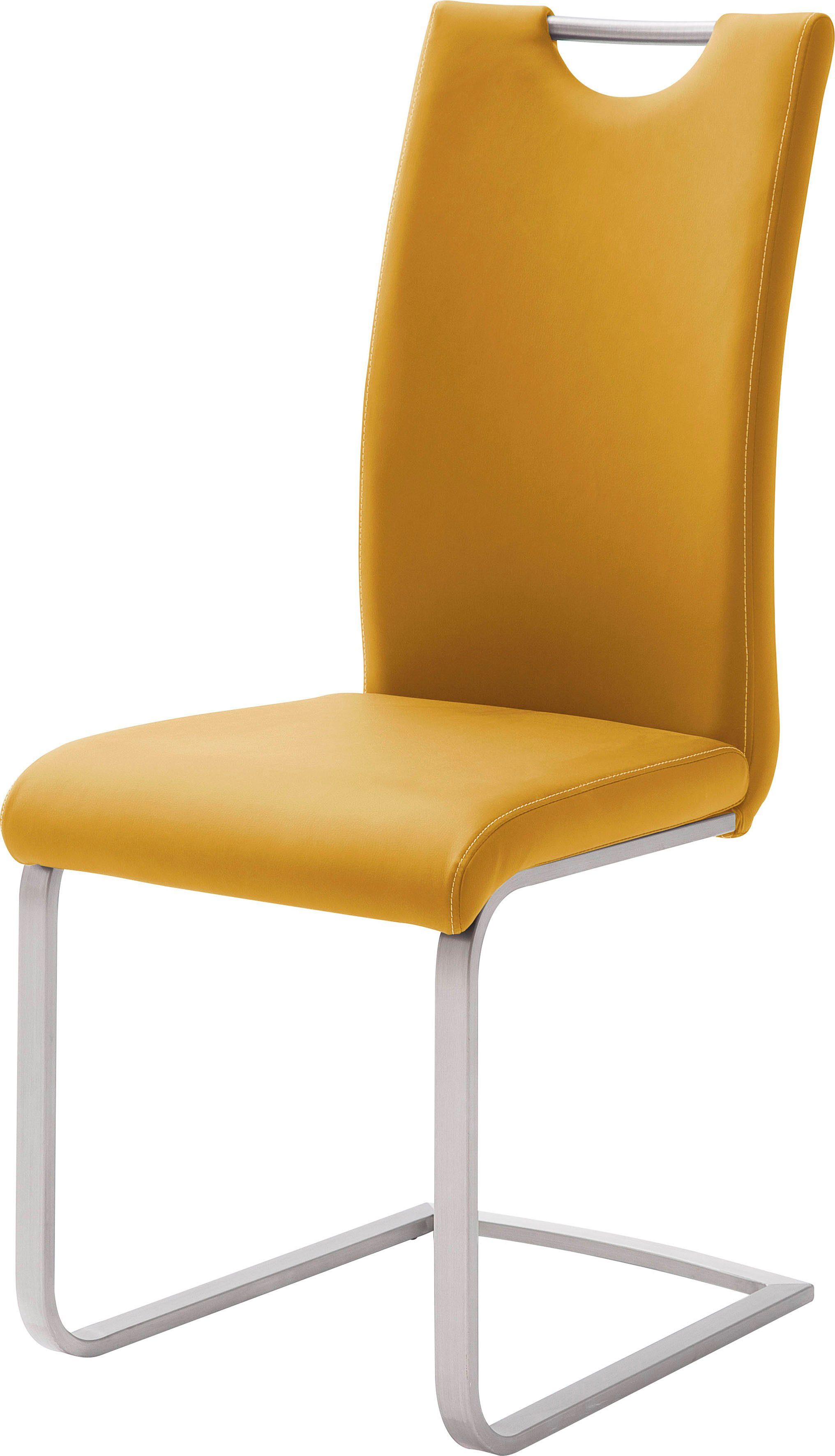 MCA furniture Vrijdragende stoel Paulo Stoel belastbaar tot 120 kg (set, 4 stuks)