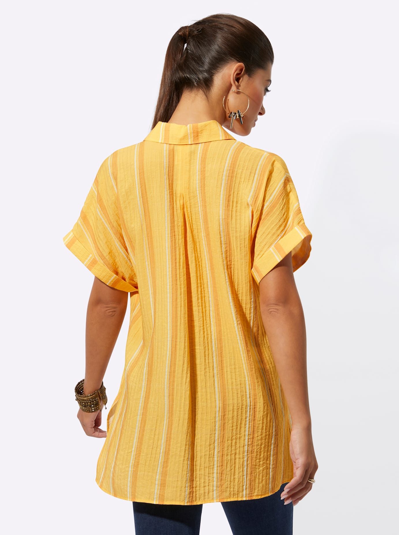 Creation L Blouse met korte mouwen