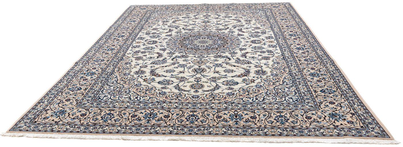 morgenland Wollen kleed Nain 9la medaillon beige 344 x 247 cm Uniek exemplaar met certificaat