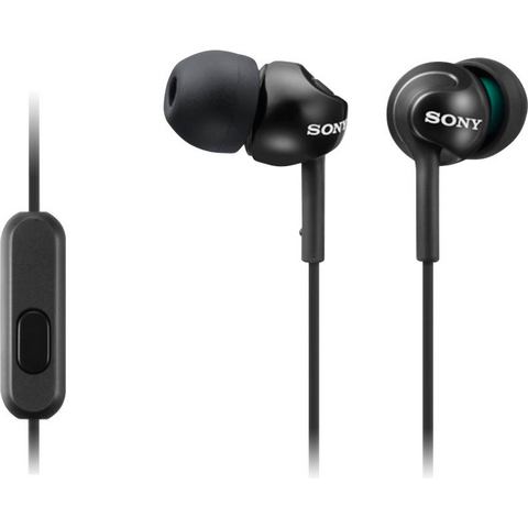 MDR-EX110AP in-ear hoofdtelefoon, Zwart