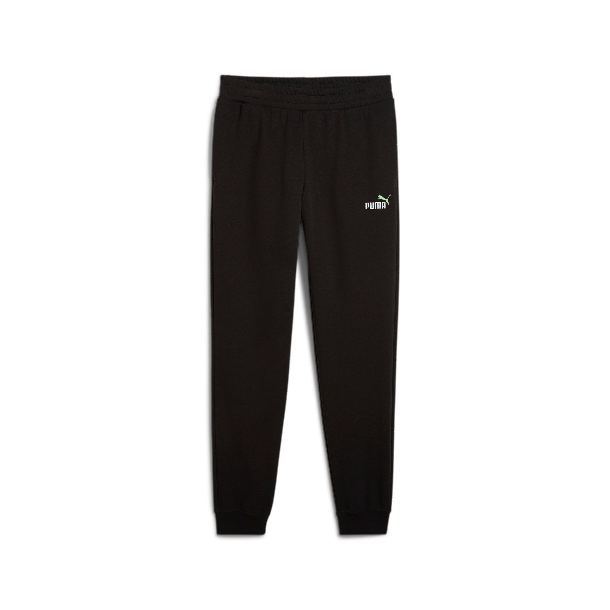 PUMA Trainingsbroek ESS 2 COLOR NO. 1 LOGO SWEATPANTS TR CL heren trainingsbroeken maat S zwart