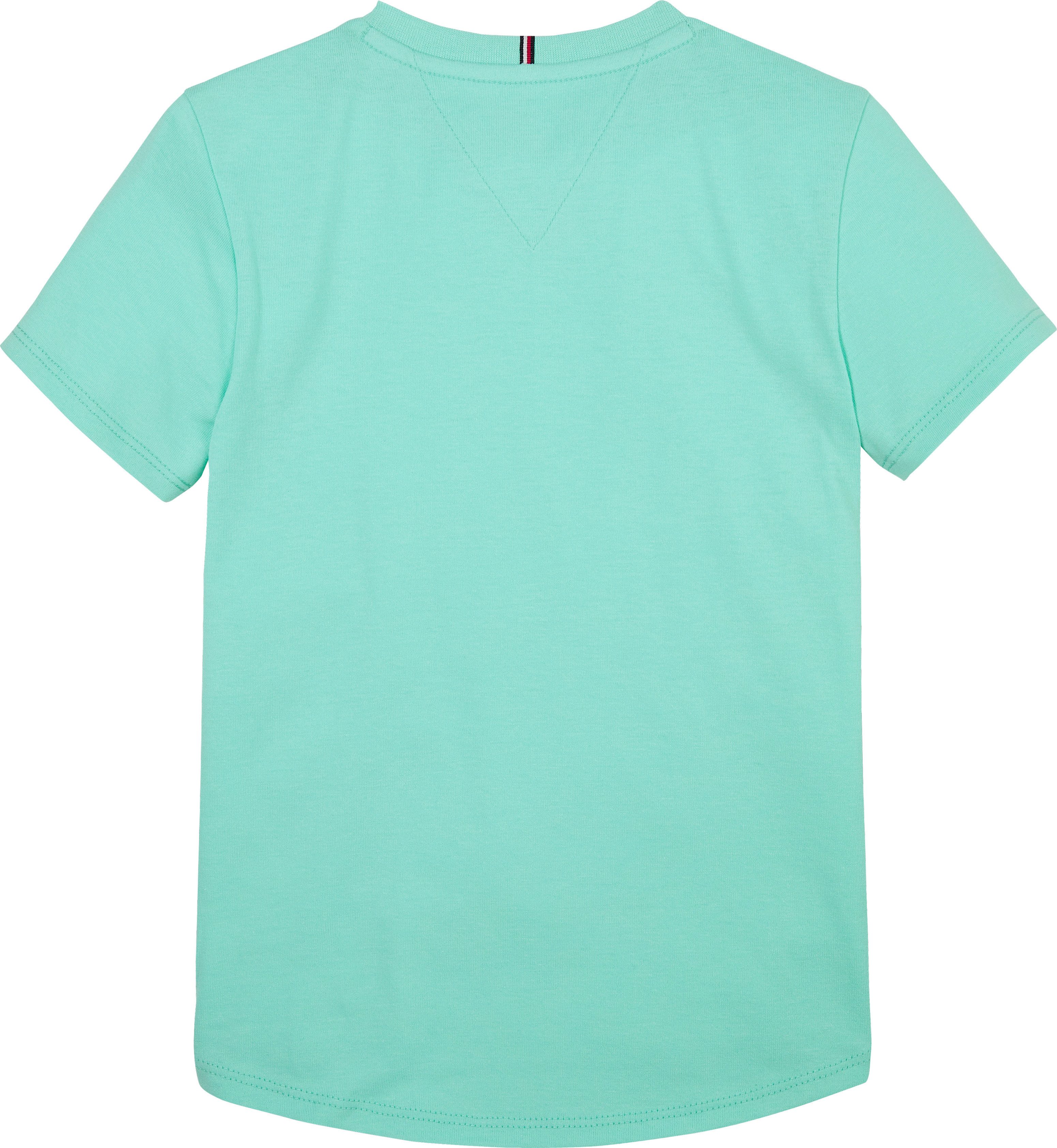 Tommy Hilfiger T-shirt TOMMY SCRIPT TEE SS voor kinderen tot 16 jaar, glanzende print