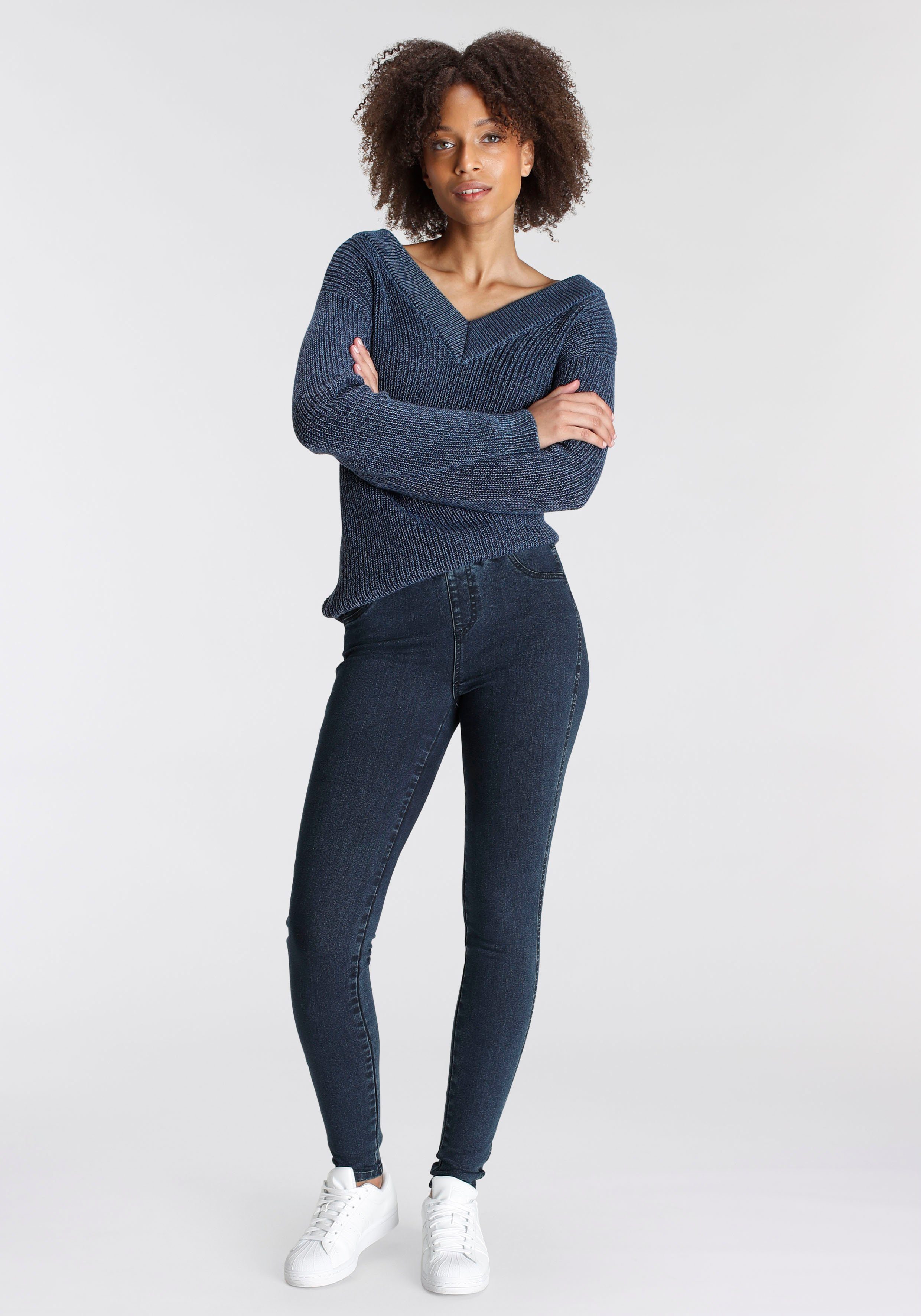 Arizona Jeggings 360 graden elastisch extra-strak gesneden pasvorm, hoge taille