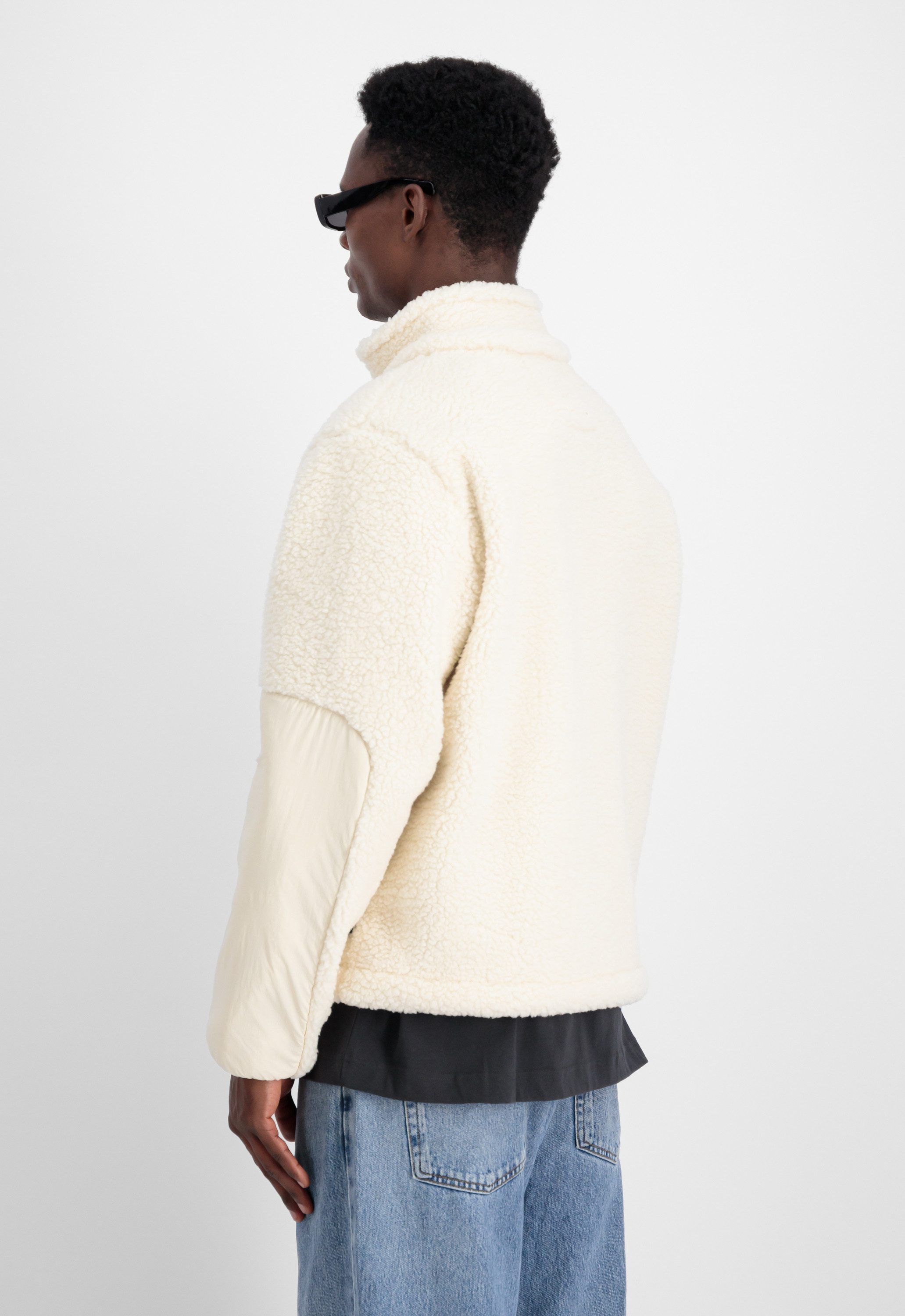 Alpha Industries Functioneel jack Sherpa Zip-Jacket