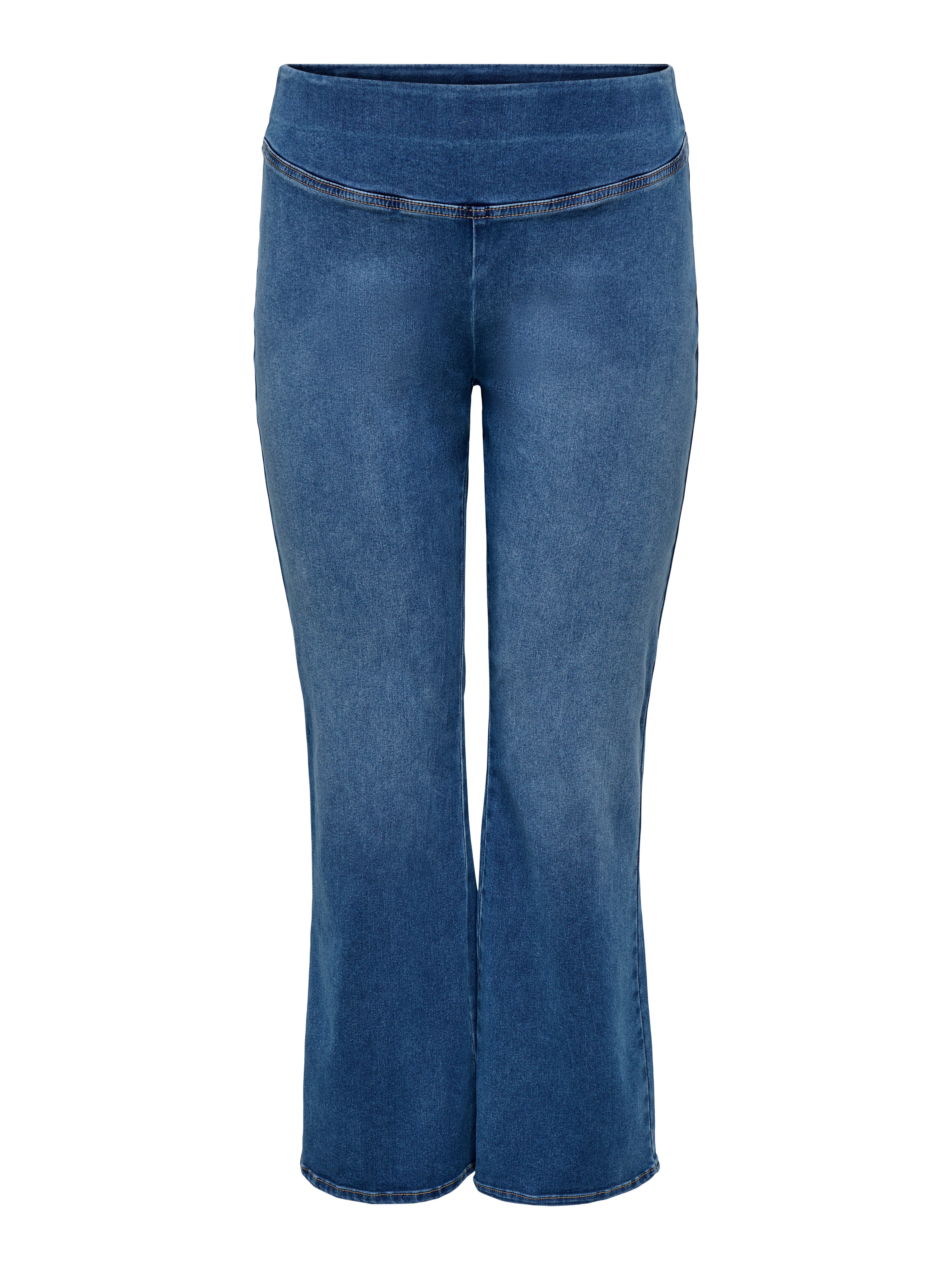 ONLY CARMAKOMA Jeanslegging CARROYAL MID WAIST FLARED LEGGING
