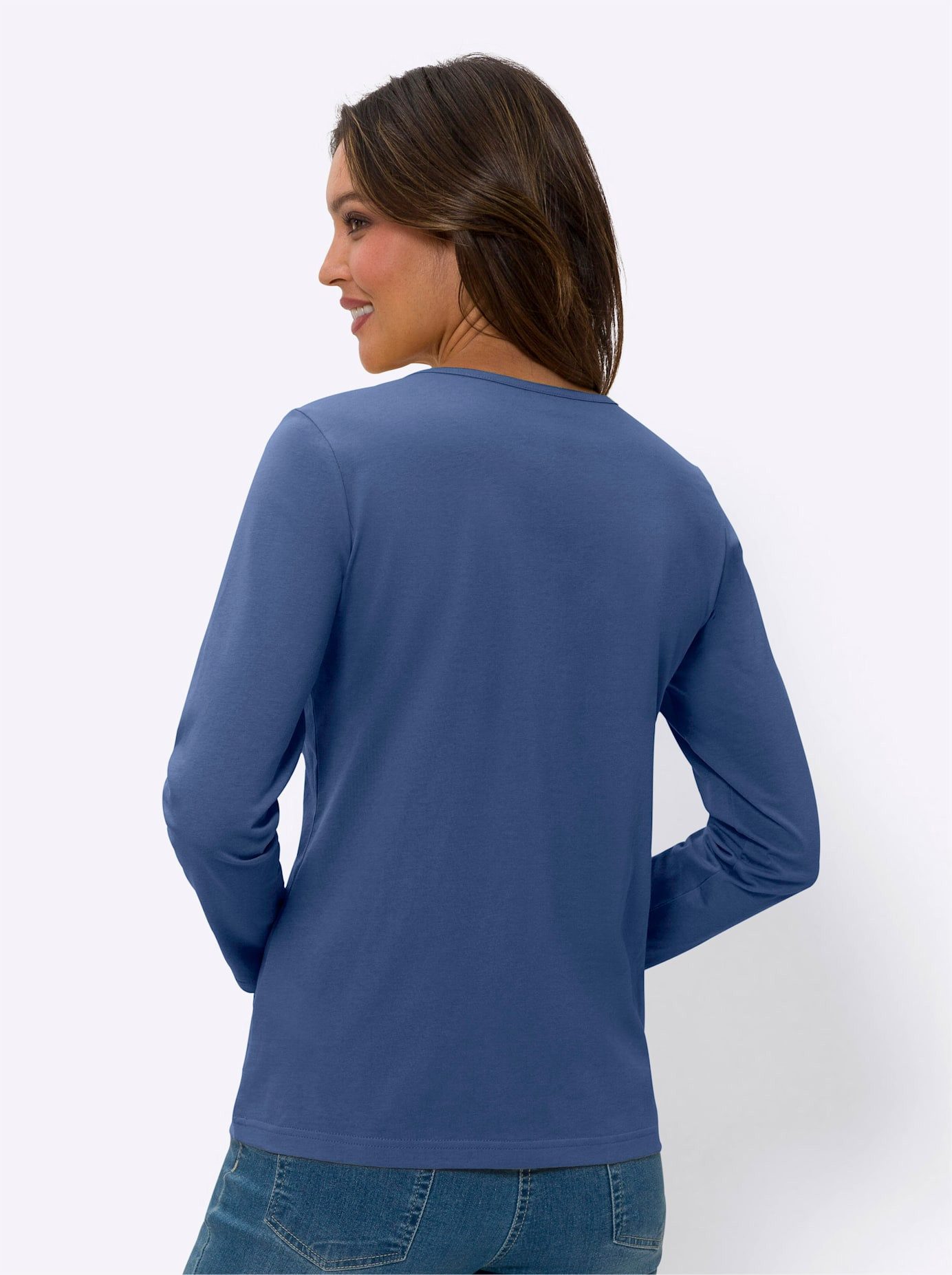 Classic Basics Shirt met lange mouwen (1-delig)