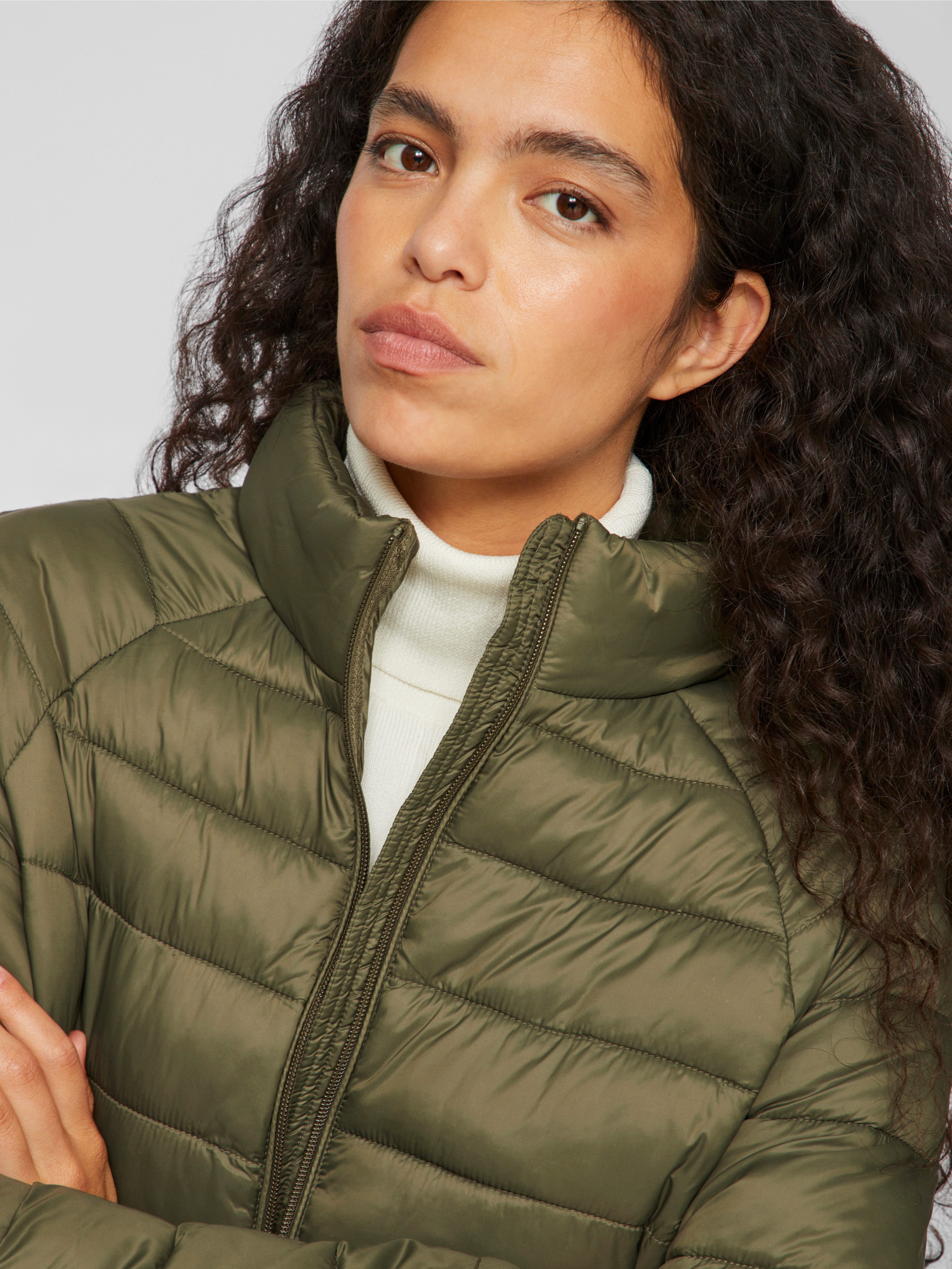 Vila Gewatteerde jas VISIBIRIA L S QUILTED JACKET NOOS