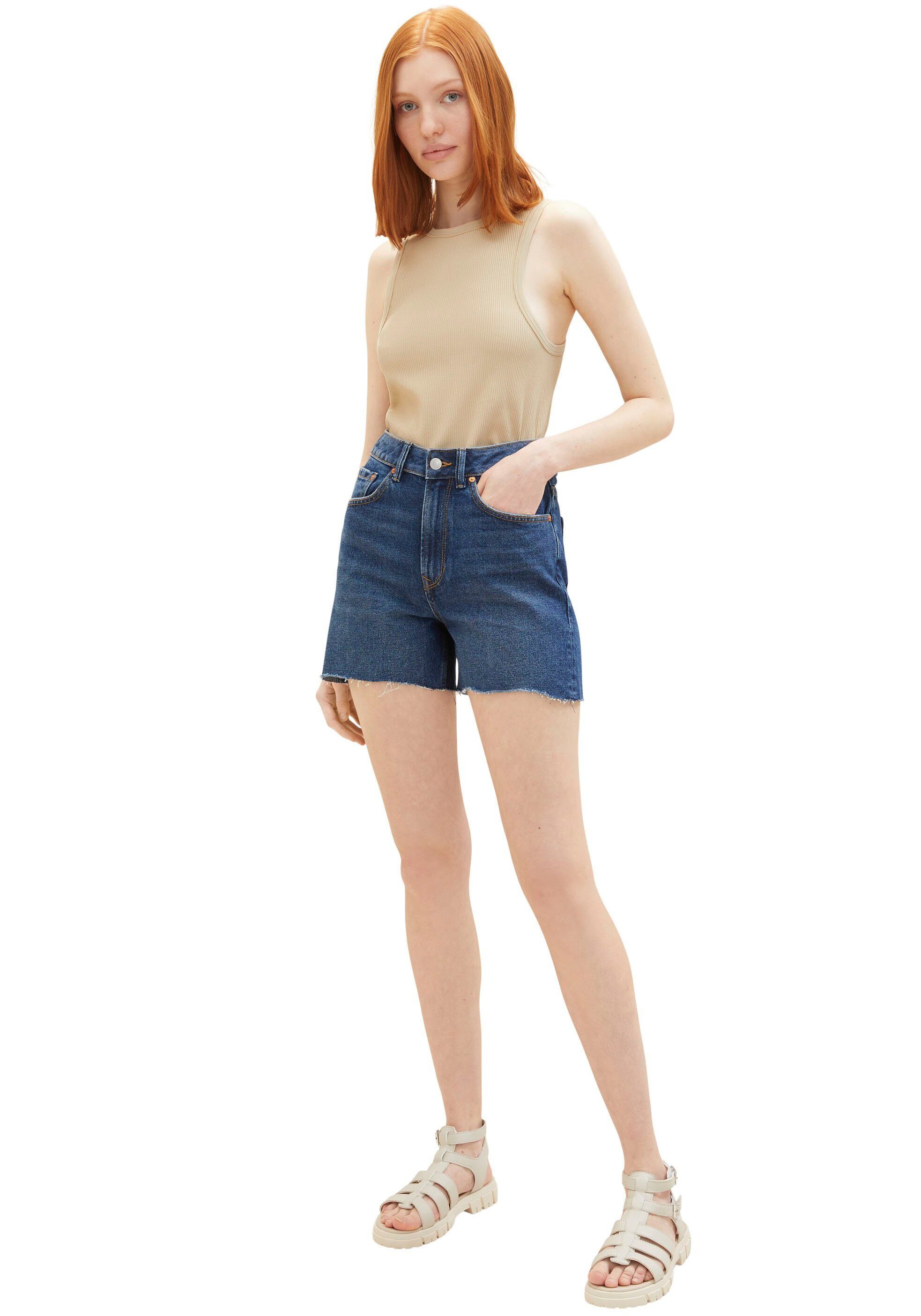 Tom Tailor Denim Jeansshort Tom Tailor Denim Dames Jeansshorts