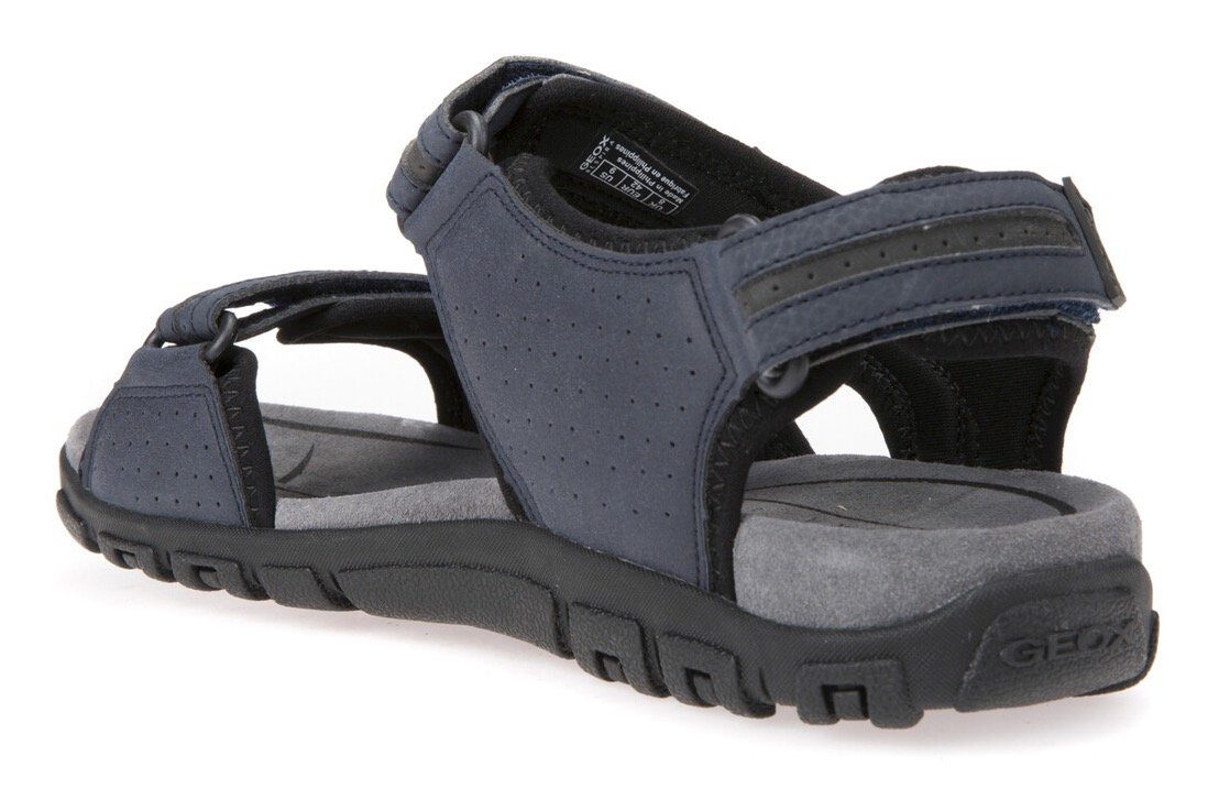Geox Sandalen UOMO SANDAL STRADA , zomerschoen, klittenbandschoen, outdoorsandaal, trekkinglook