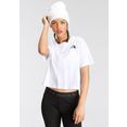the north face t-shirt cropped simple dome wit