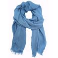 leslii modieuze sjaal blauw