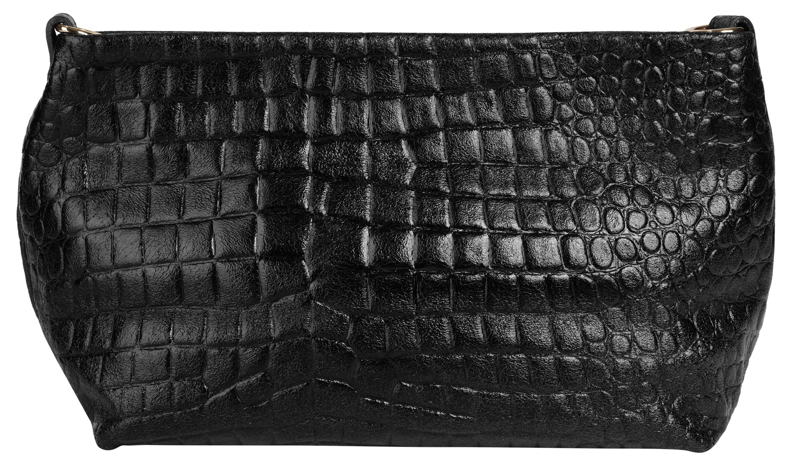 Samantha Look Schoudertas echt leer, made in italy