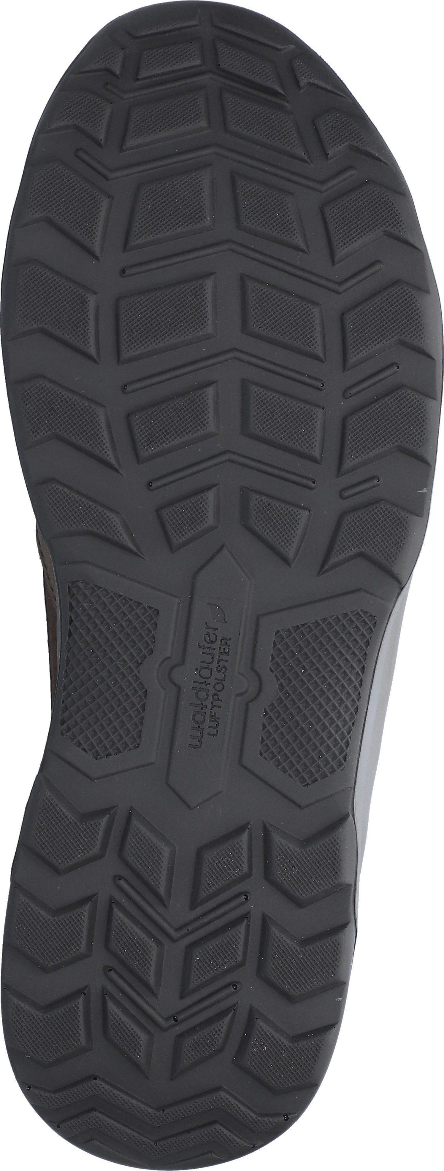Waldläufer Sneakers H-max , comfortabele schoen, lage schoen, veterschoen in comfortbreedte h = zeer breed