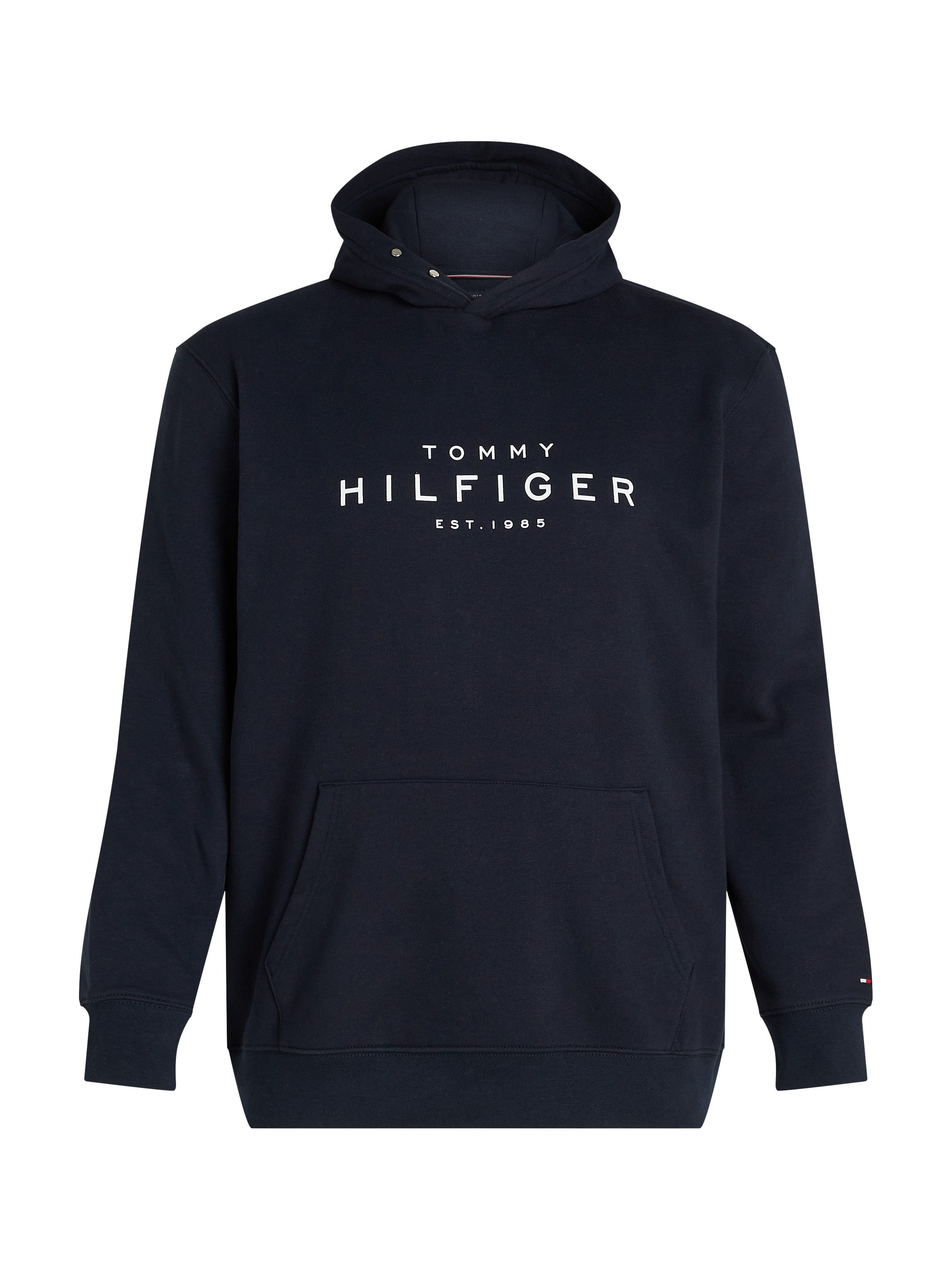 Tommy Hilfiger Sweatshirt BT- HOODY-B in grote maten logoborduring