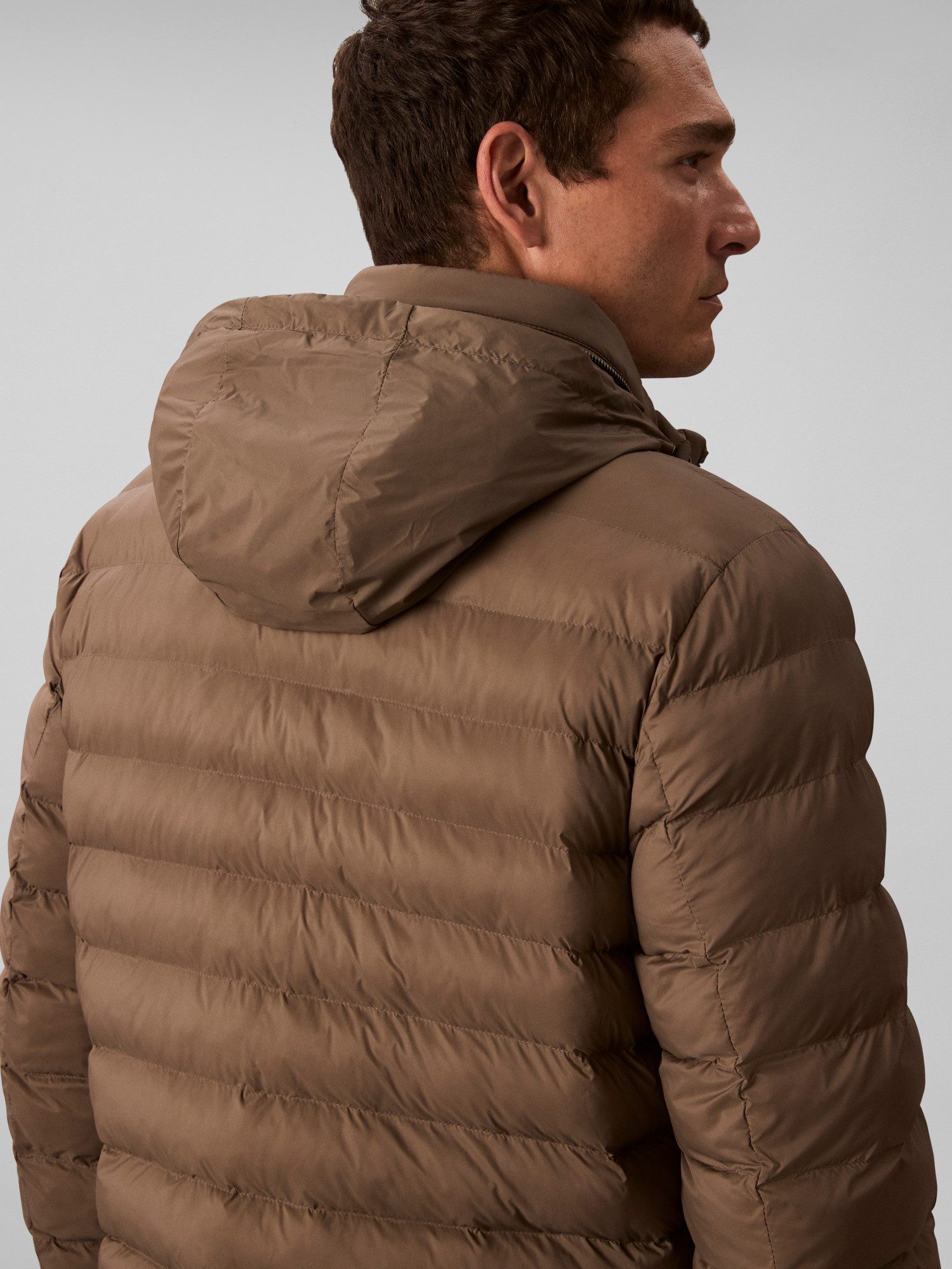 Calvin Klein Gewatteerde jas LS NYLN MD WT HDD F