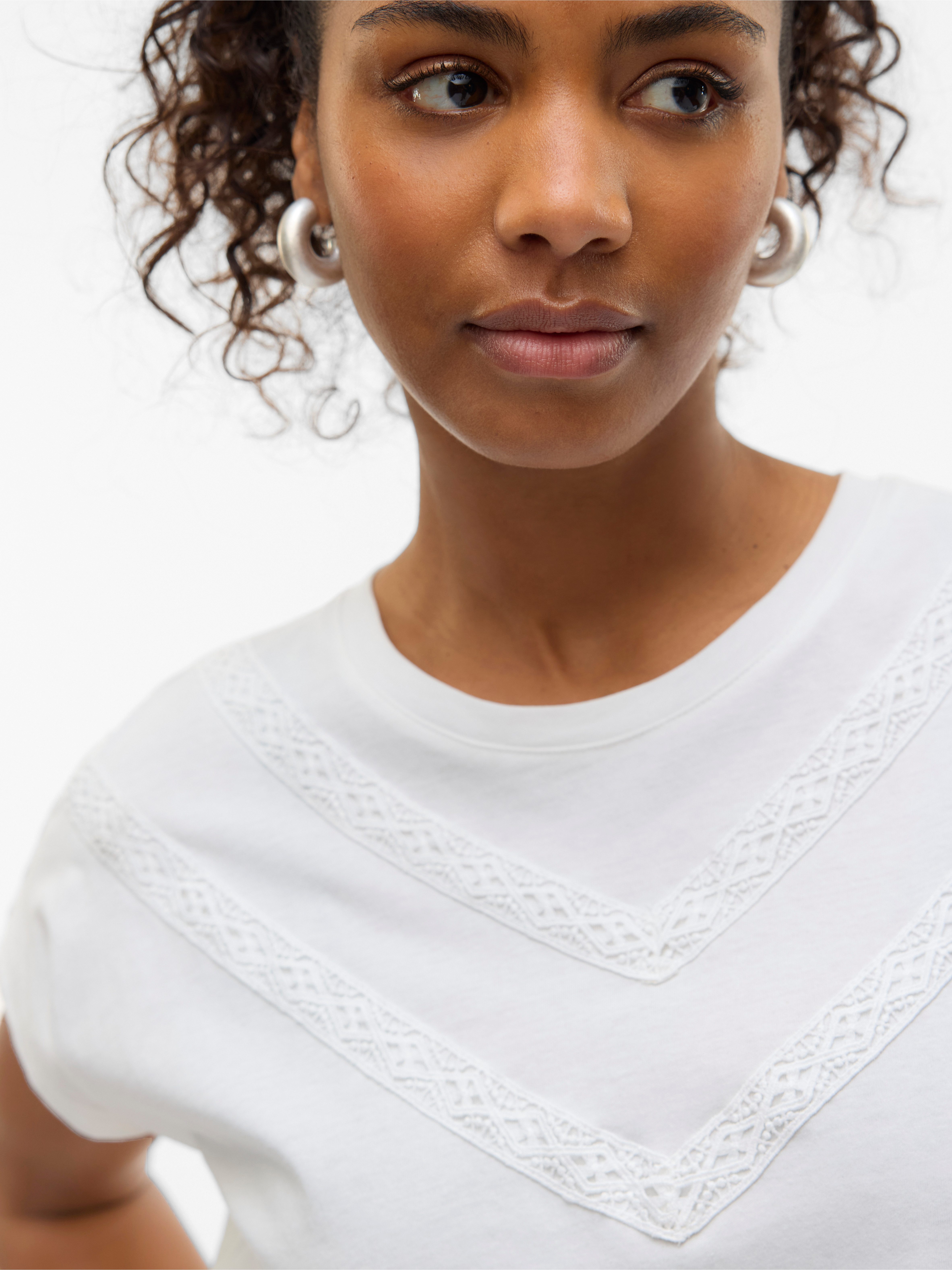 Vero Moda Shirt met korte mouwen VMPANNA AVA SS TOP JRS