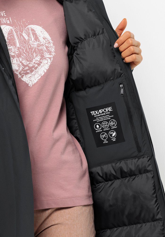 Jack Wolfskin Functionele jas LUISENPLATZ COAT W