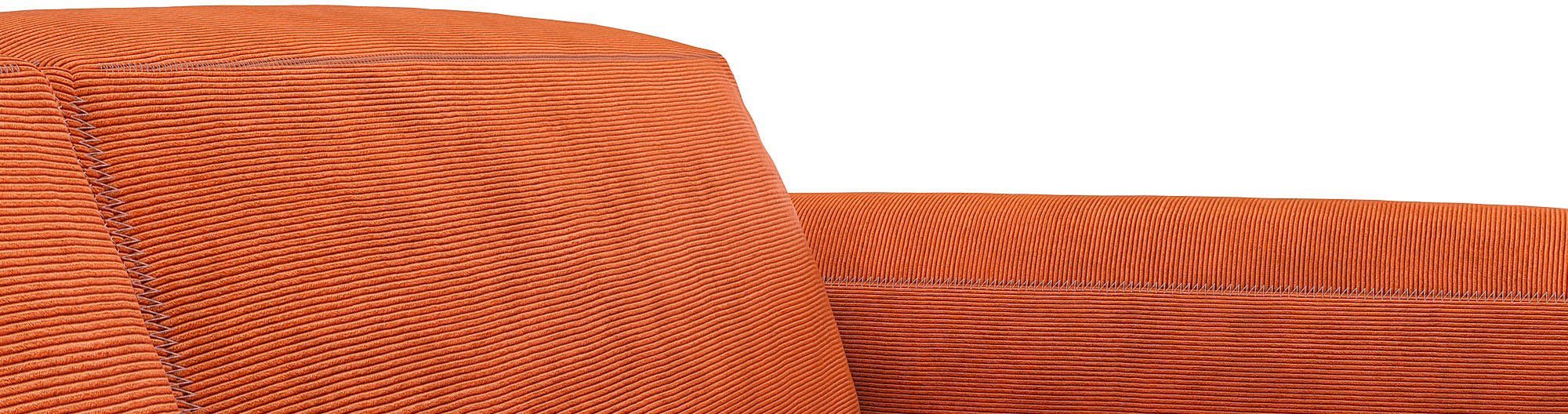 FLEXLUX Hoekbank Lucera, super comfortabel door hoogwaardige zitconstructie met koudschuim