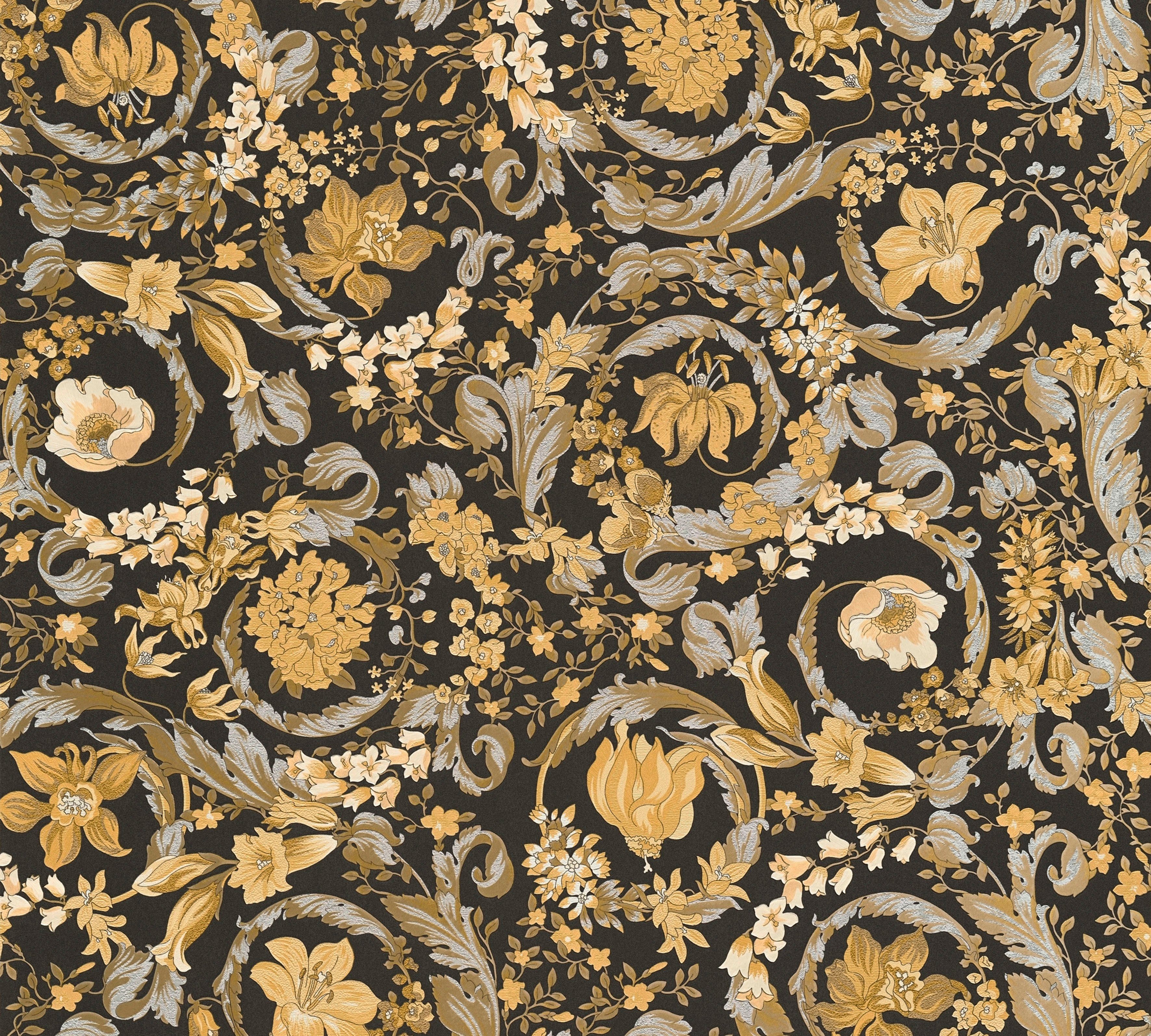 Versace Vliesbehang Wallpaper  5 Floral (1 stuk)