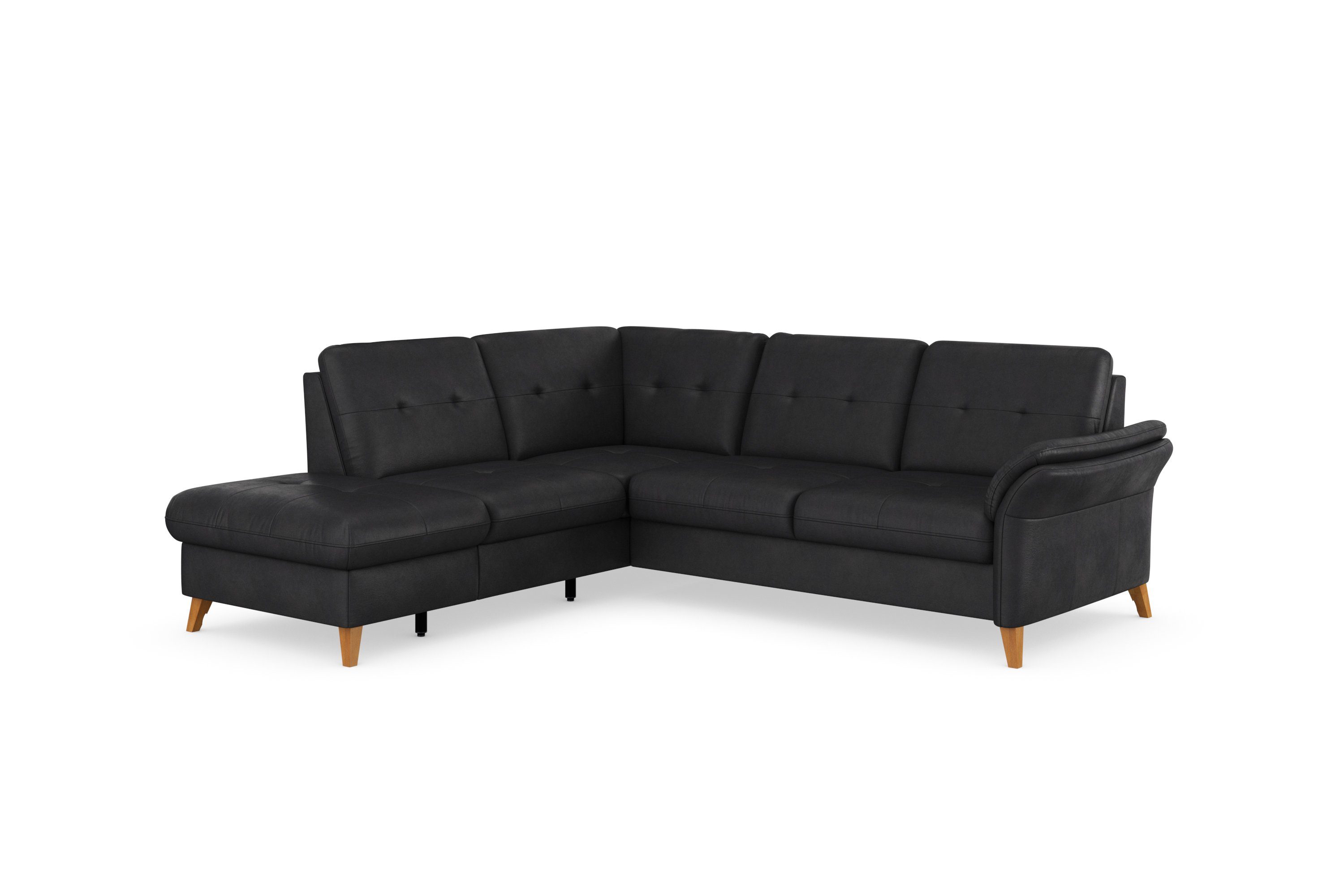 sit&more Hoekbank Göteborg inclusief zitdiepteverstelling, optioneel met bedfunctie & bedlade