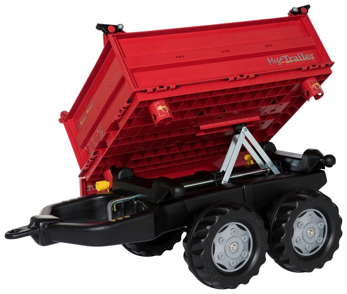 rolly toys® Kindervoertuig-aanhanger Mega Trailer voor traptractoren