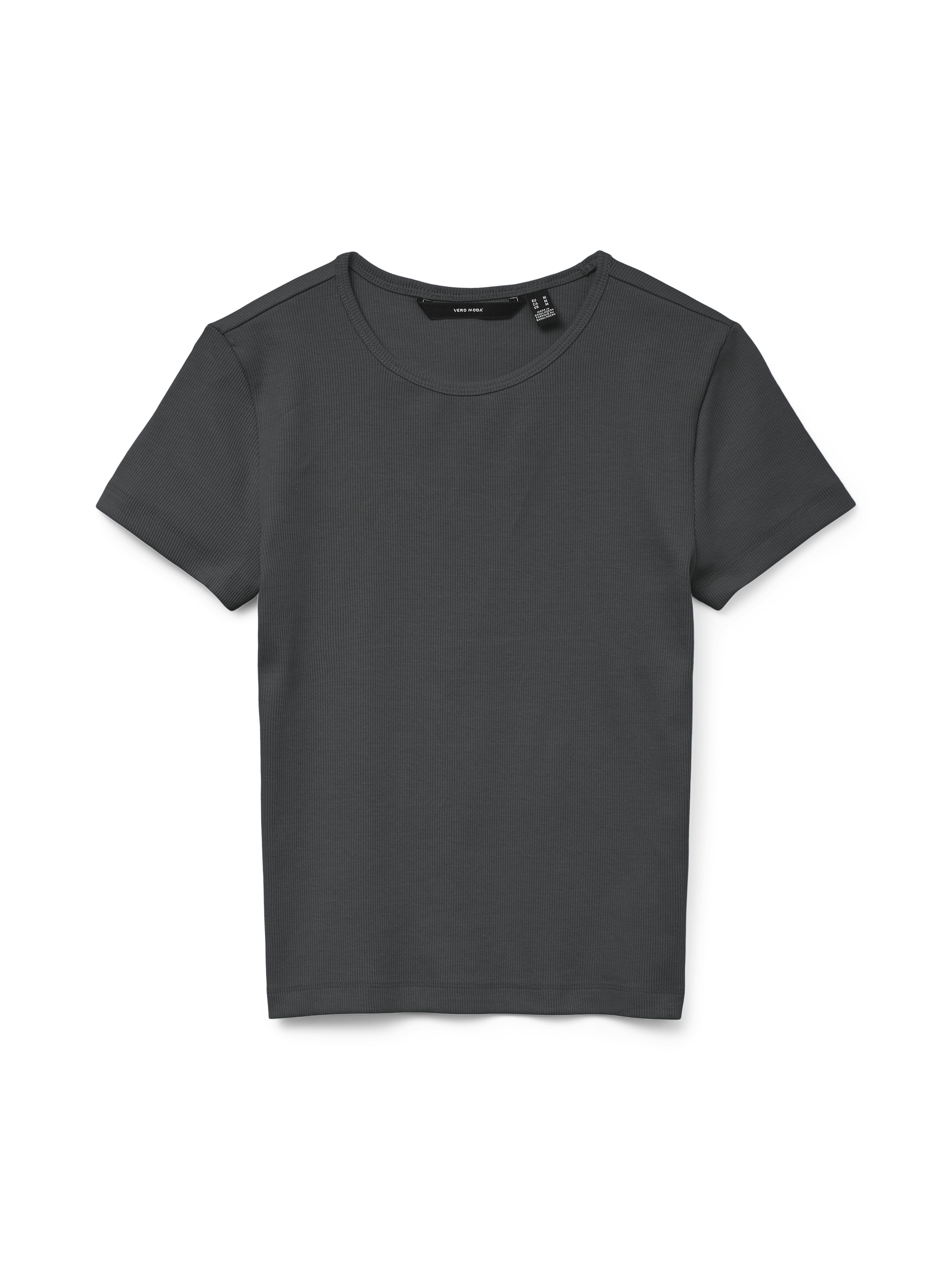 Vero Moda Shirt met ronde hals VMCHLOE SS SHORT TOP JRS NOOS