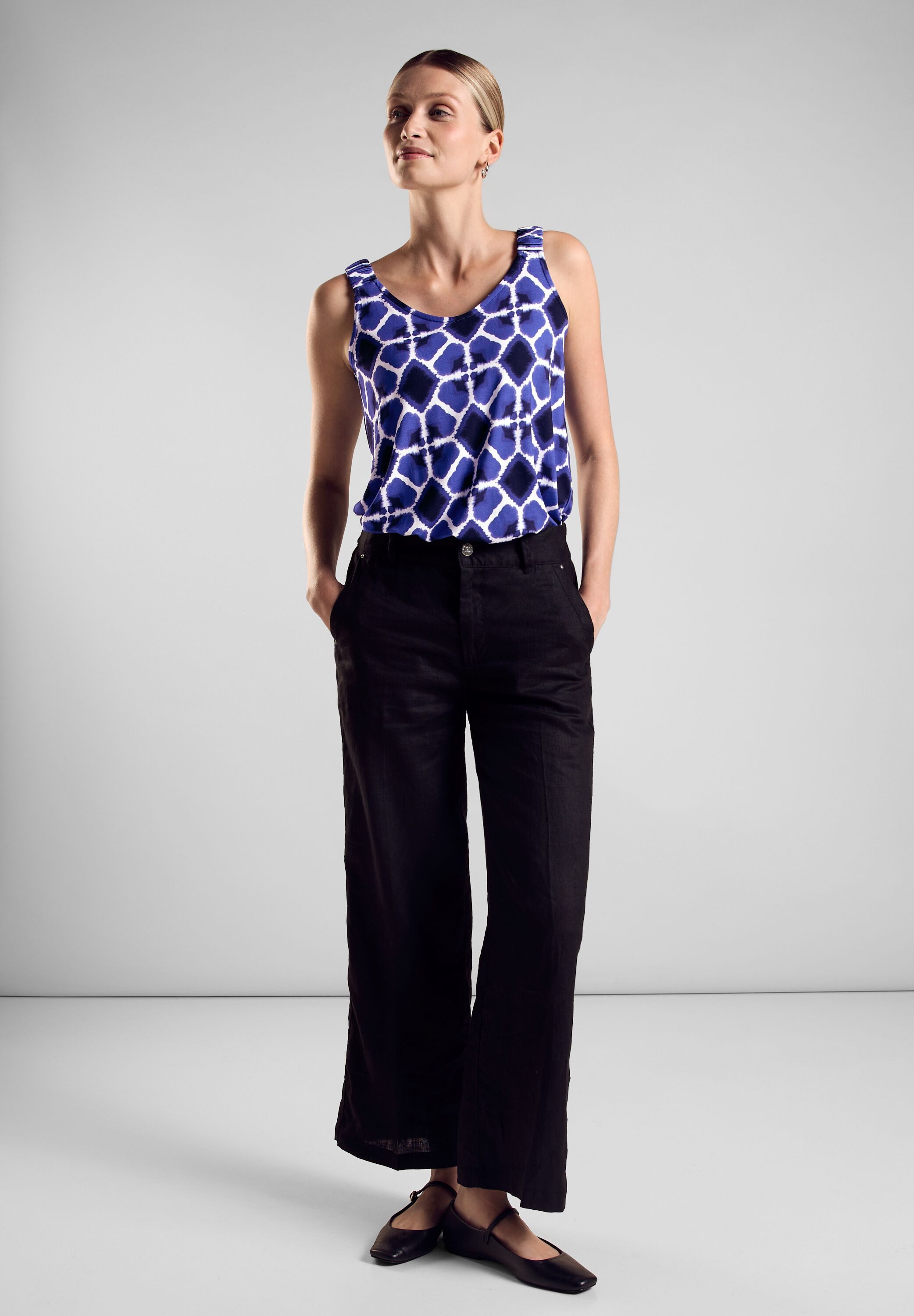 STREET ONE Shirttop met print all-over