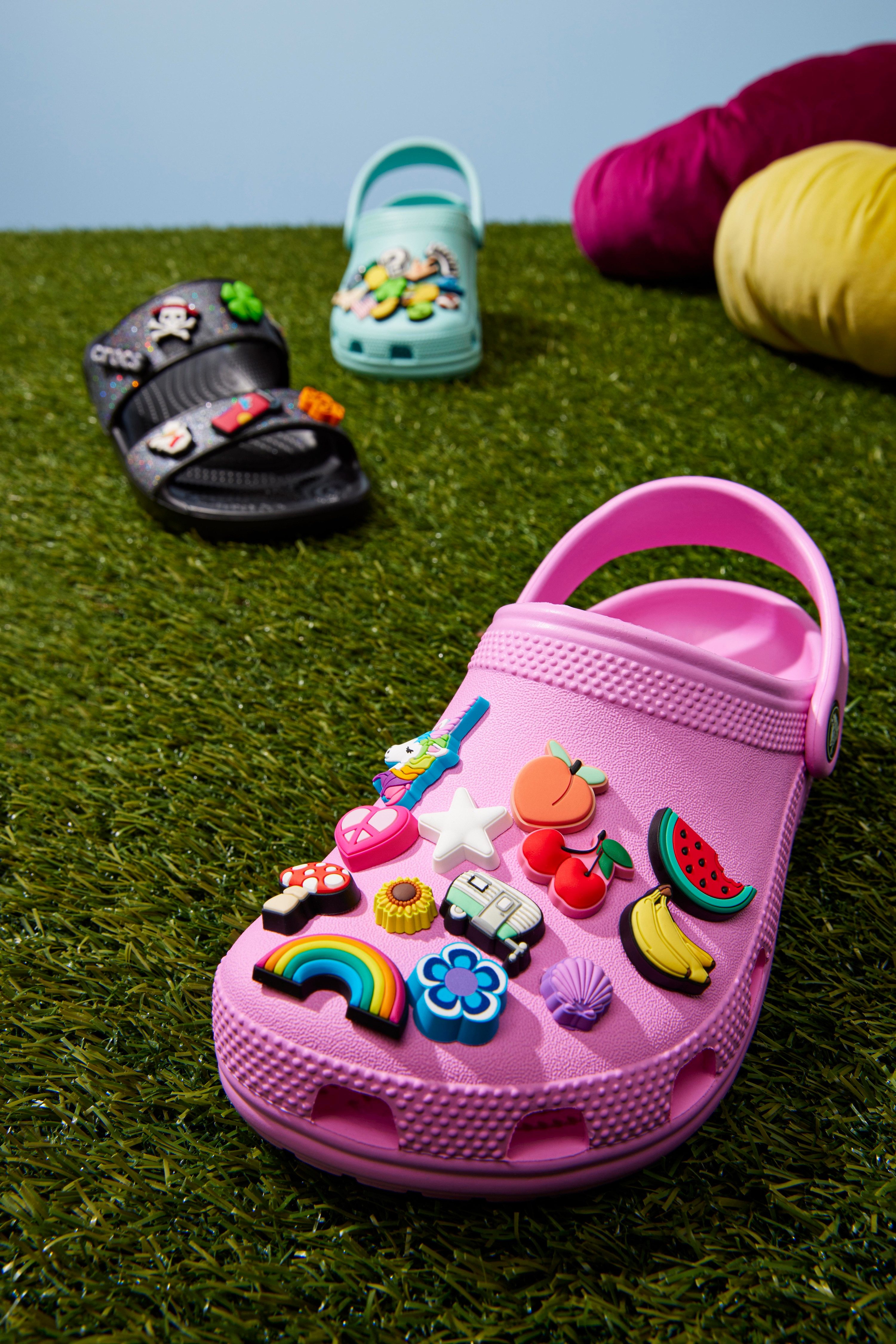 Crocs Clogs Classic K Zomerschoen, pantoffel, badschoen met draaibare hielriem
