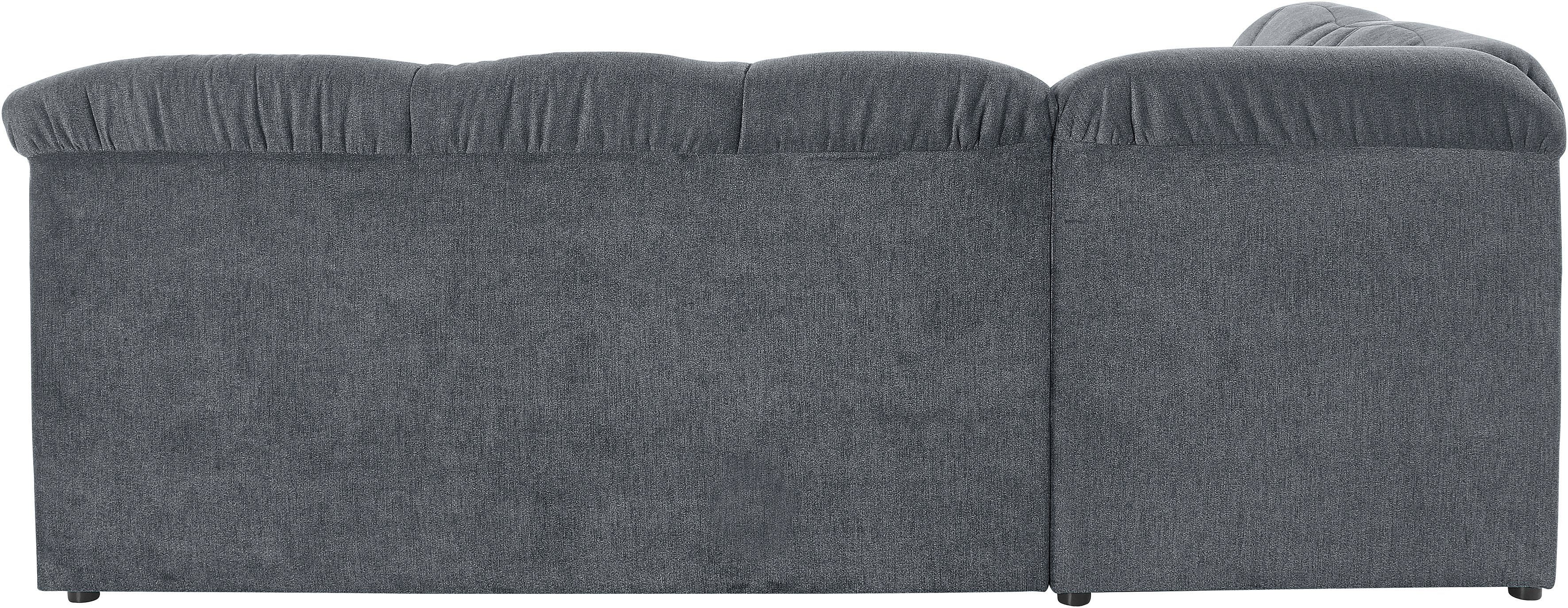 DOMO collection Hoekbank Pegnitz, elegante rugsteppingen, tijdloze vormtaal, L-vorm