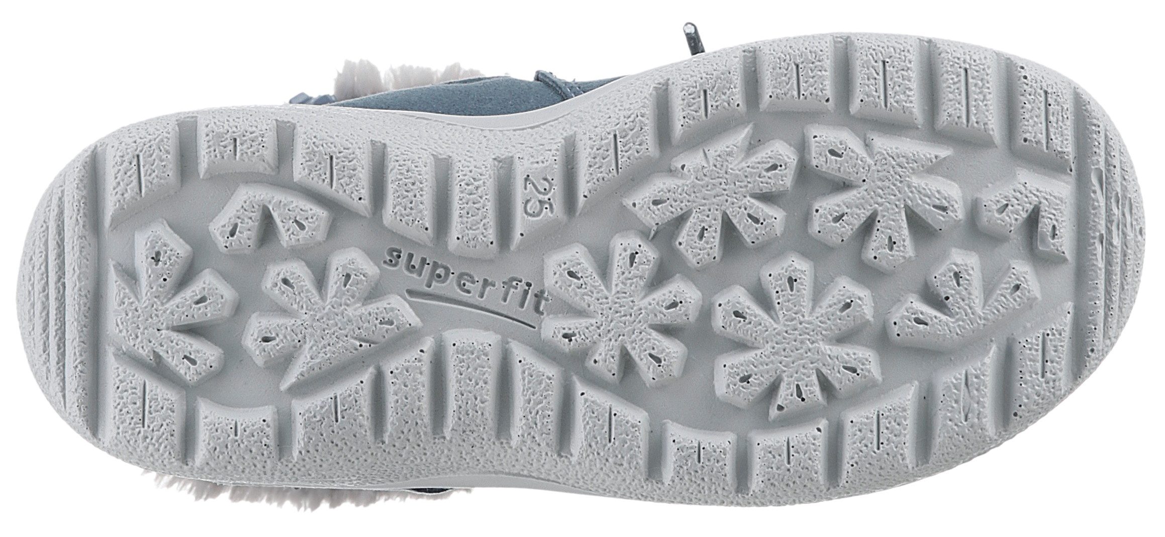 Superfit Winterlaarzen CRYSTAL WMS: middel Sneeuwlaarzen, veterschoenen, winterlaars met glitter