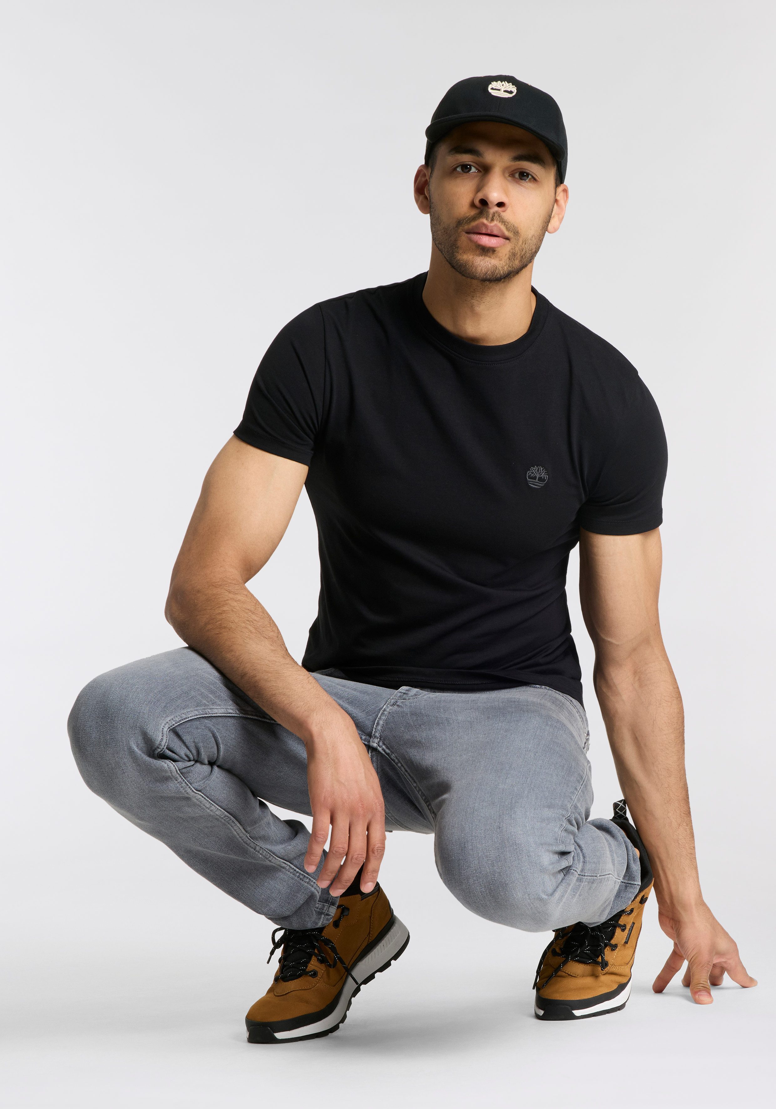 Timberland T-shirt STACK LOGO Short Sleeve Tee