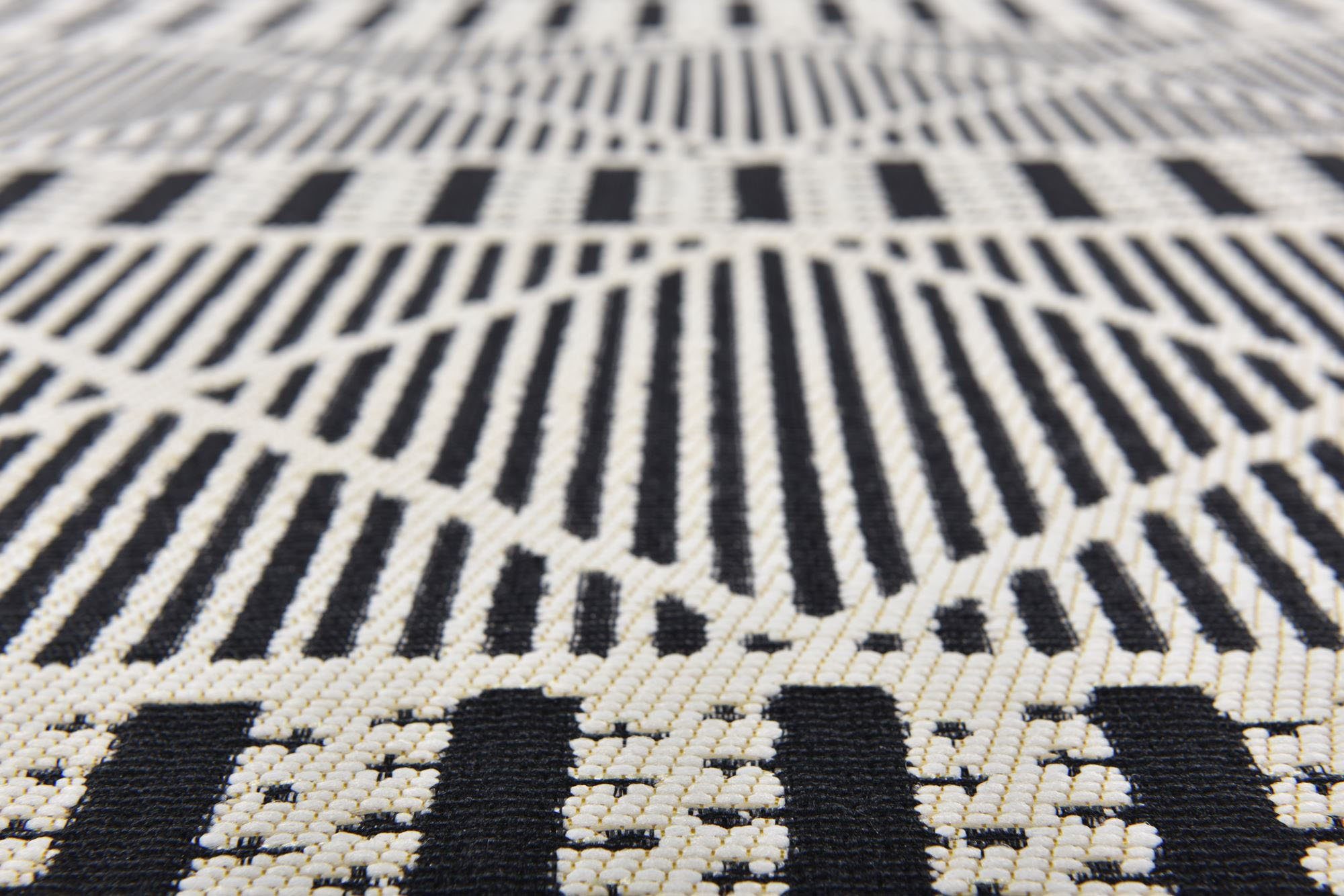 TOM TAILOR HOME Vloerkleed Funky Outdoor Geometric Platweefsel, modern ruitendesign, geschikt voor buiten, woonkamer