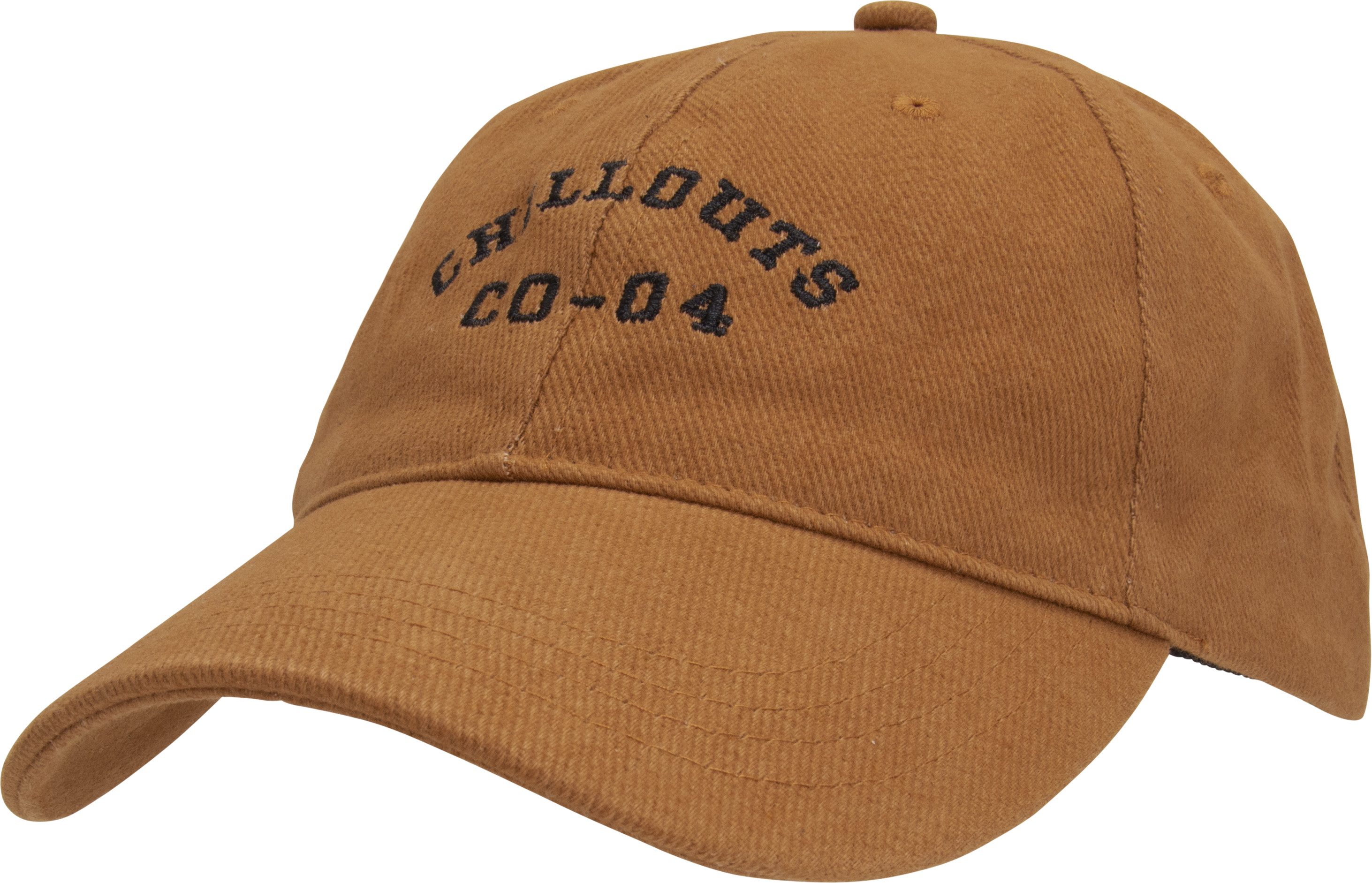 chillouts Baseball pet Woodland Hat met moderne logo-borduursel heren petten geel
