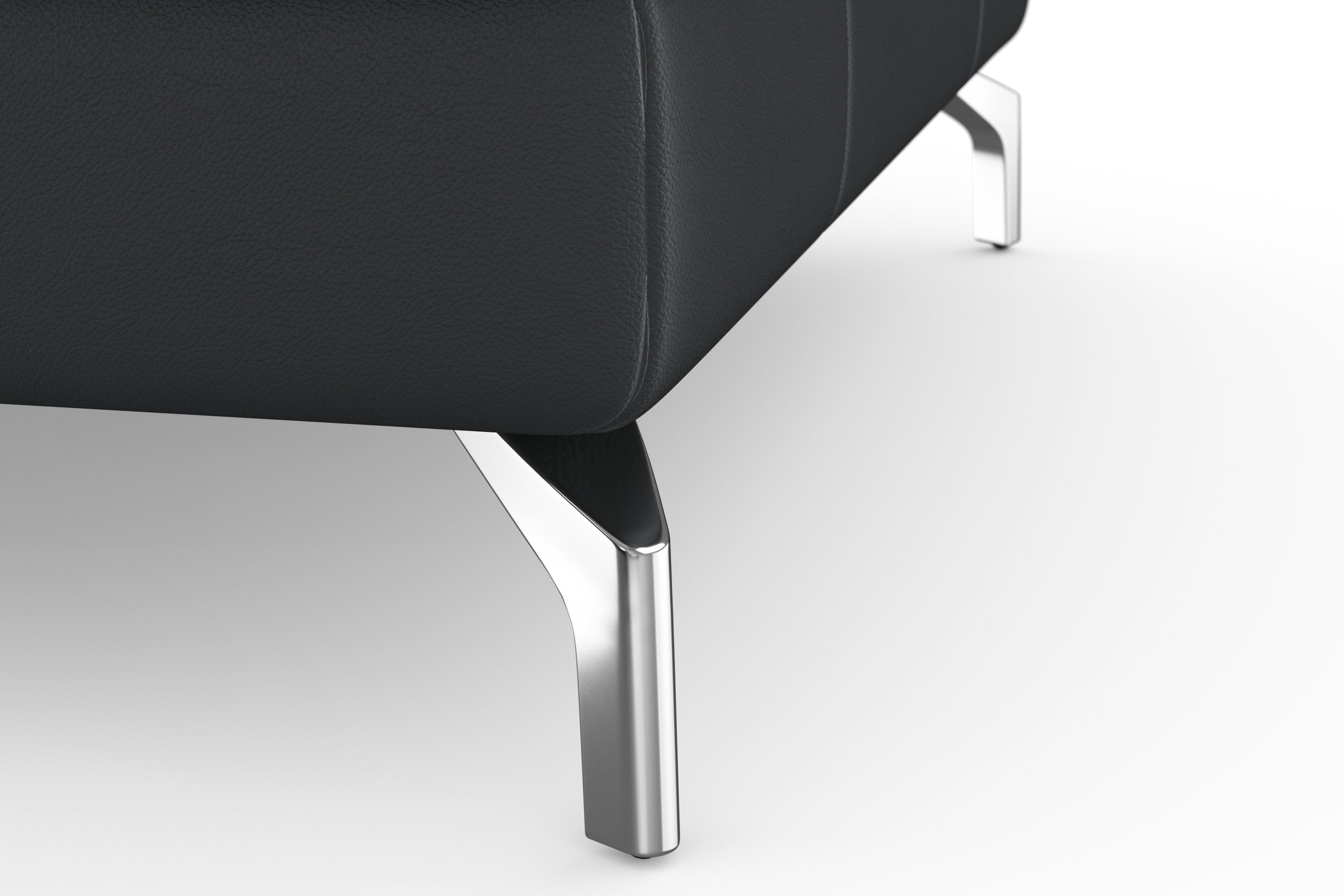 sit&more Zithoek Bendigo U-vorm inclusief zitdiepteverstelling, bodemvrijheid 12 cm, in 2 pootkleuren