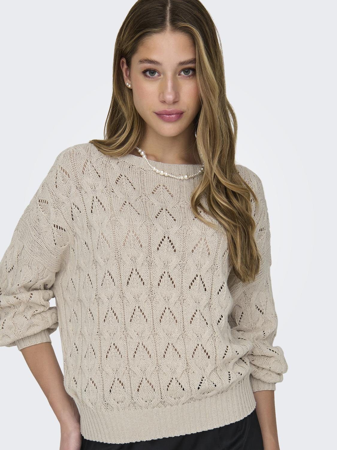 Only Gebreide trui ONLBRYNN LIFE STRUCTURE L/S PUL KNT