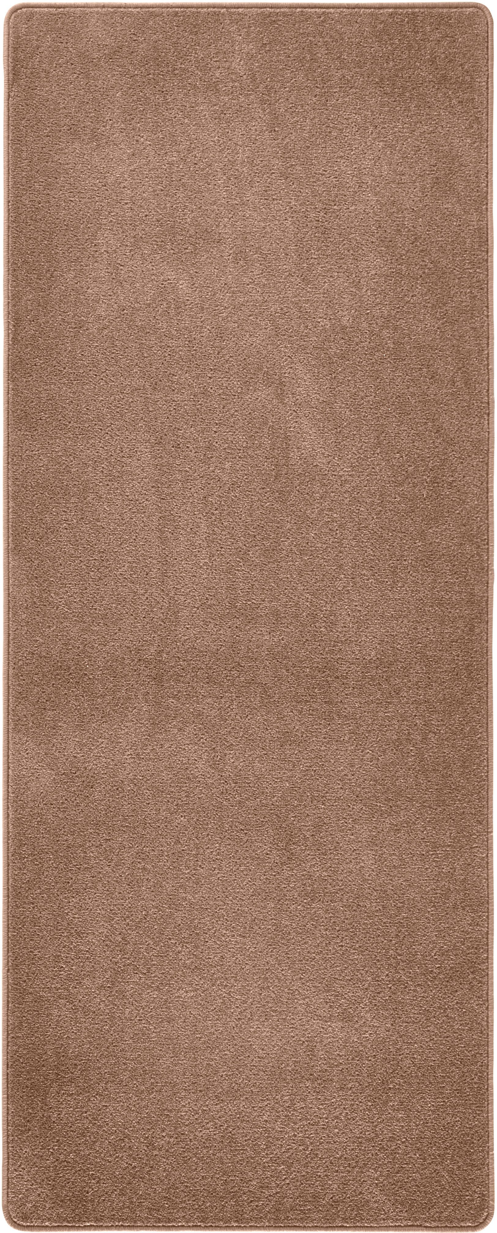HANSE Home Vloerkleed Fancy Kortpolig, loper, effen, geketteld, woonkamer, slaapkamer, eetkamer