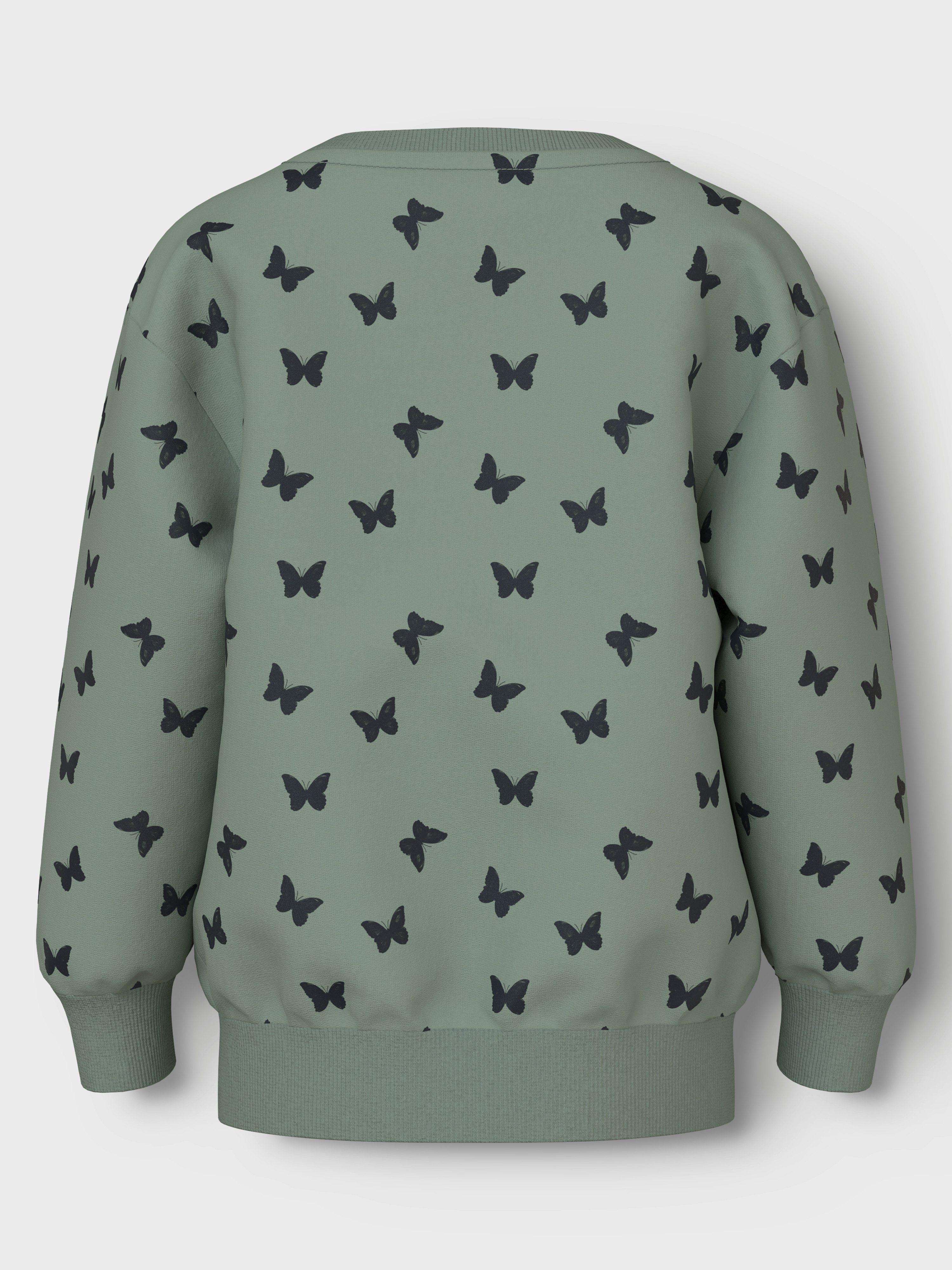 Name It Sweatshirt NMFDAVINA LS SWEAT FLEECE BRU NOOS