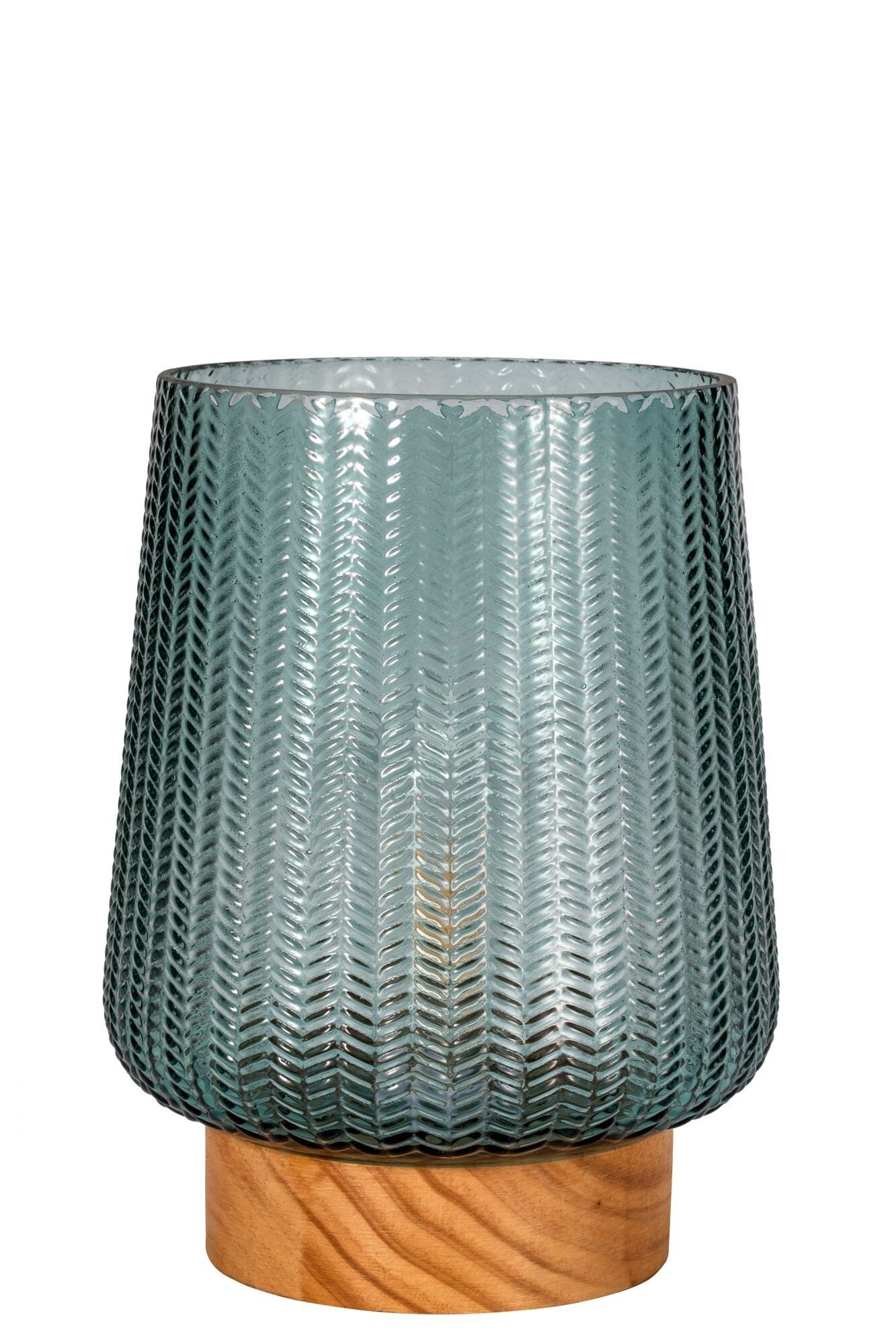 Pauleen Led-tafellamp Pretty Glamour mobile turquoise/hout
