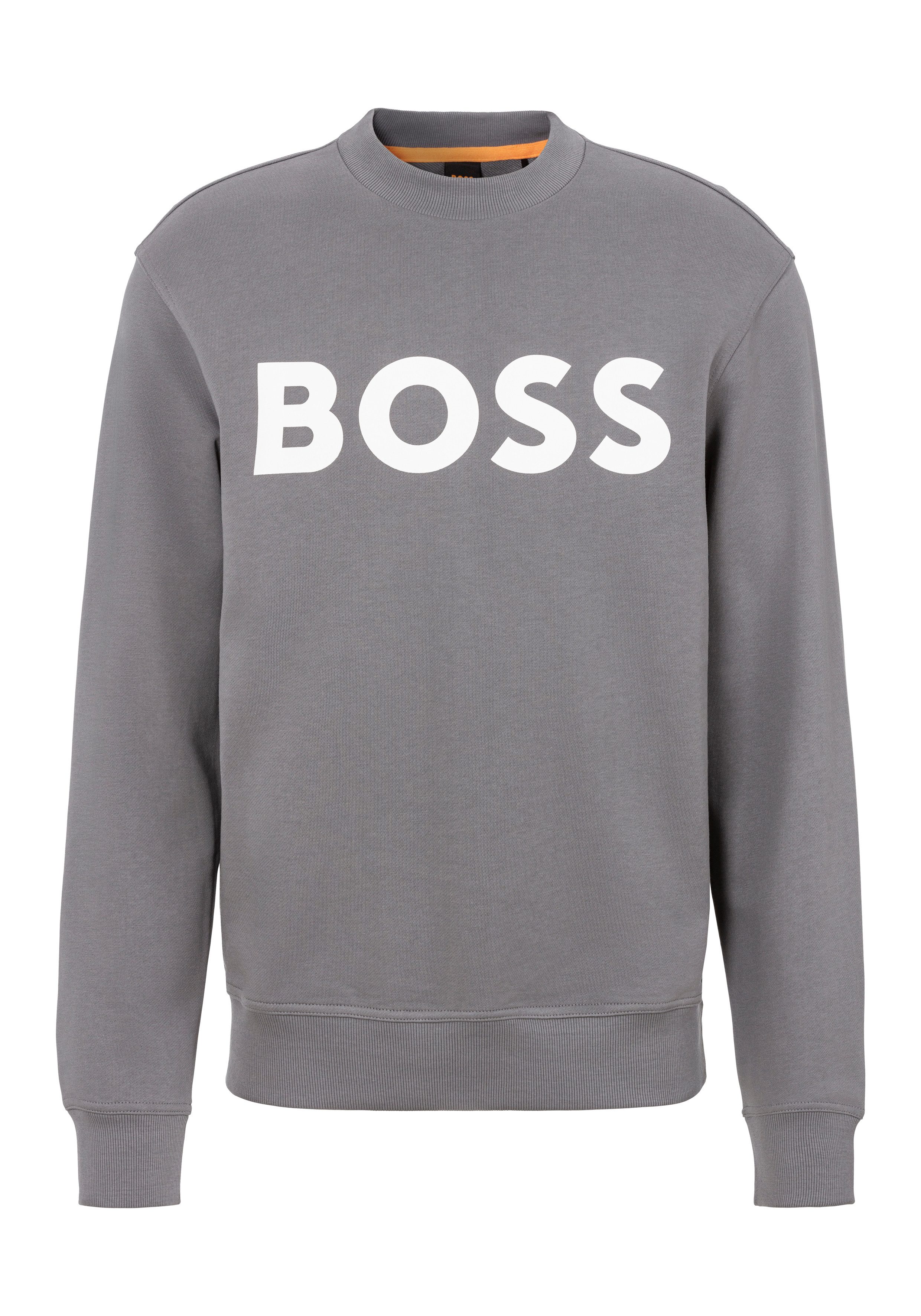 Boss Orange Sweatshirt WeBasicCrew met een ronde hals