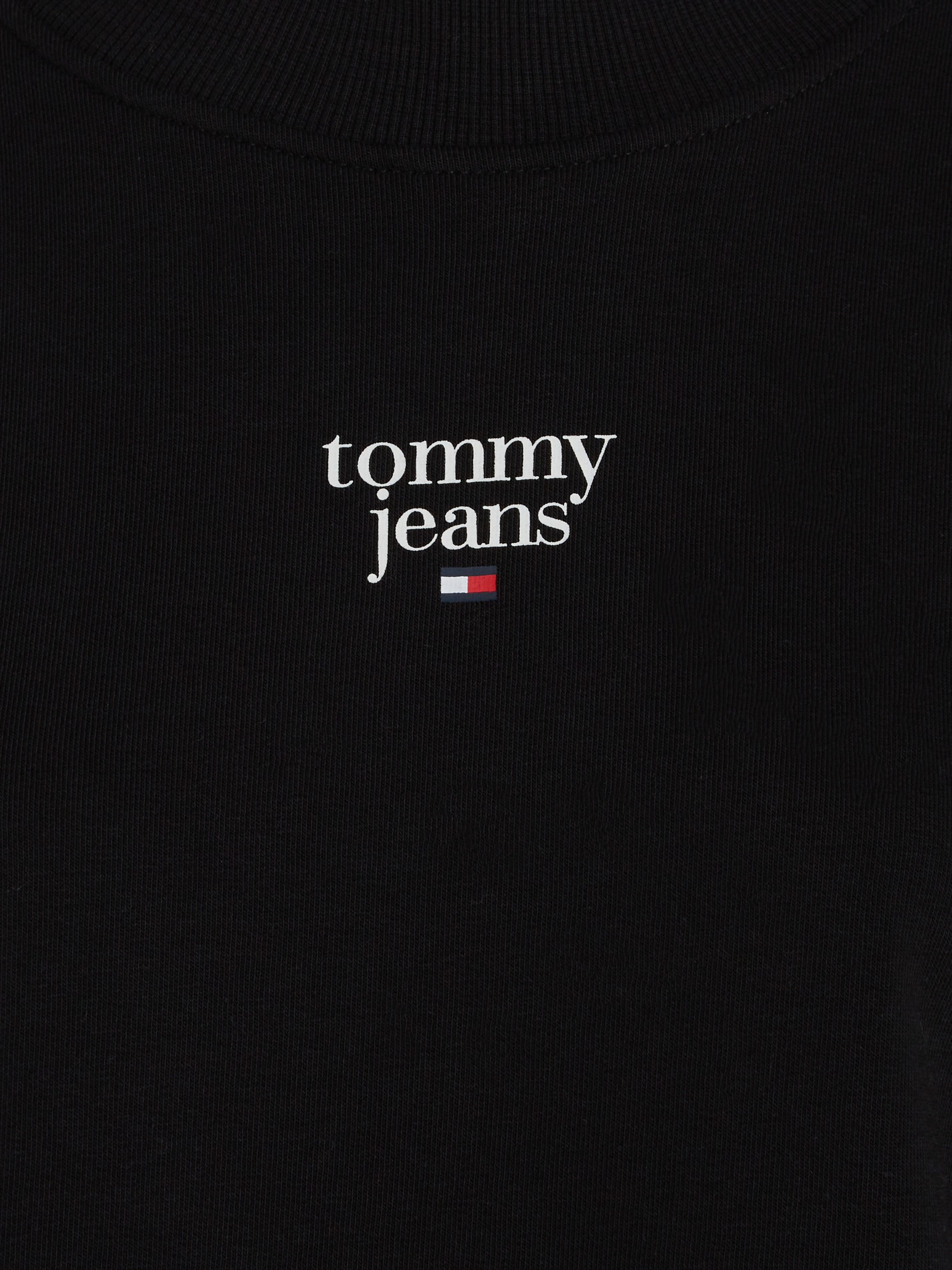 Tommy Jeans Curve Sweatshirt TJW ESSENTIAL LOGO 1 CREW EXT in grote maten met logo-opschrift