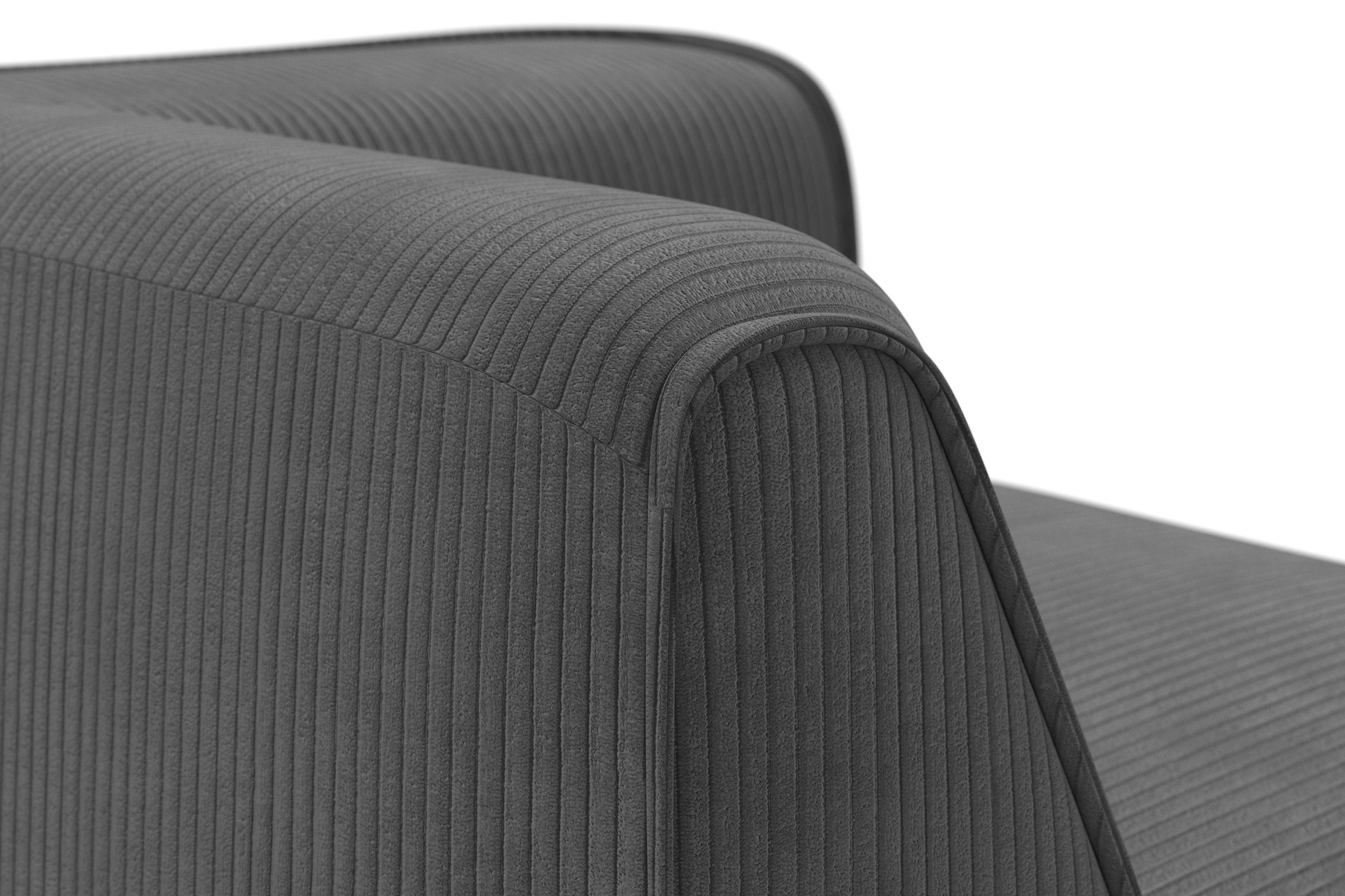RAUM.ID Fauteuil Merid sofa-hoekelement, afmetingen B/D/H: 109/97/46 cm als module of apart te gebruiken, voor individuele samenstelling