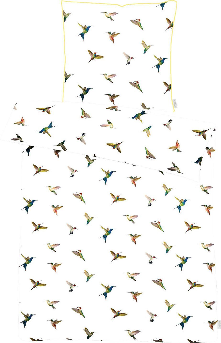 APELT Overtrekset Kolibrie met vogels (2-delig)