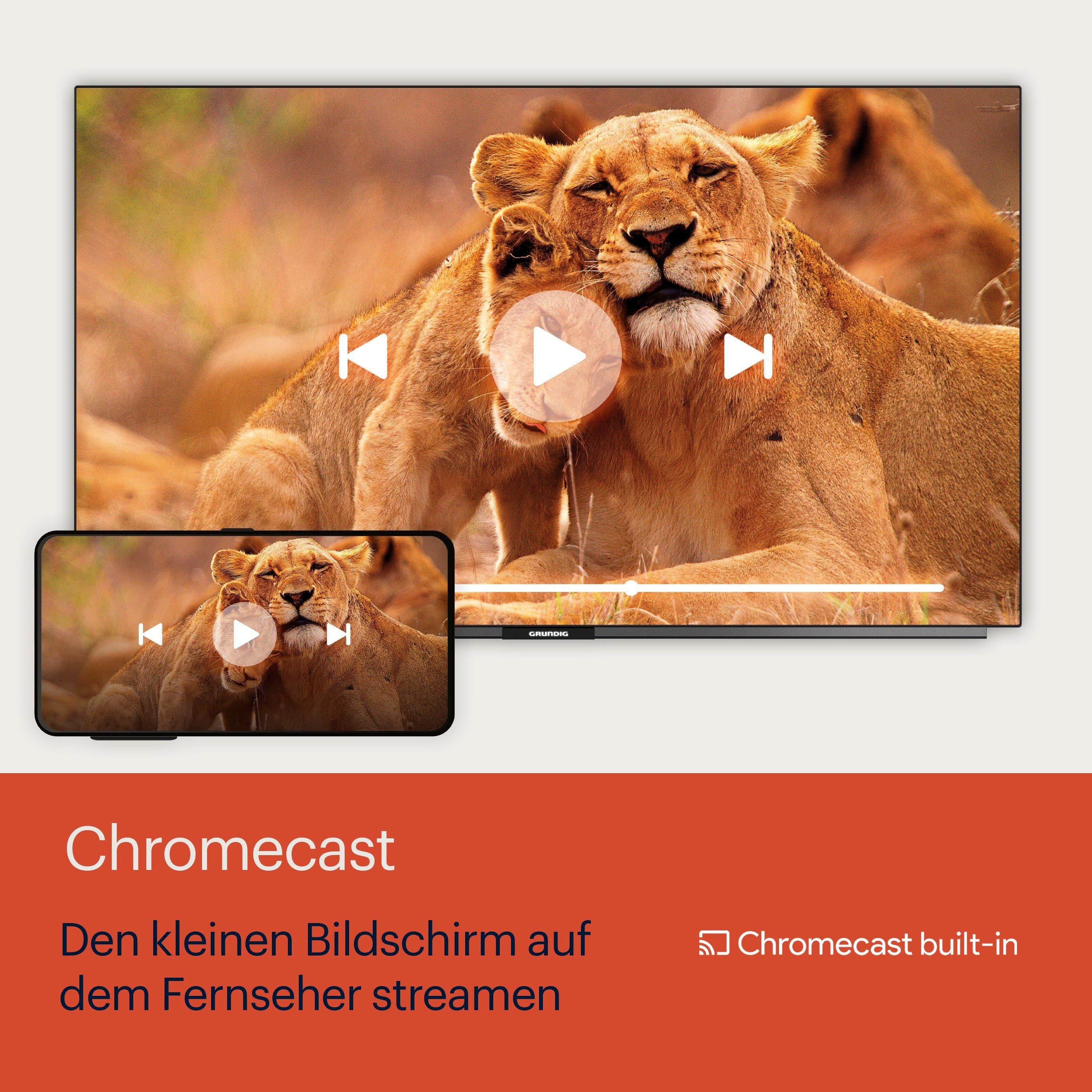 Grundig Led-TV, 126 cm / 50", 4K Ultra HD, Android TV