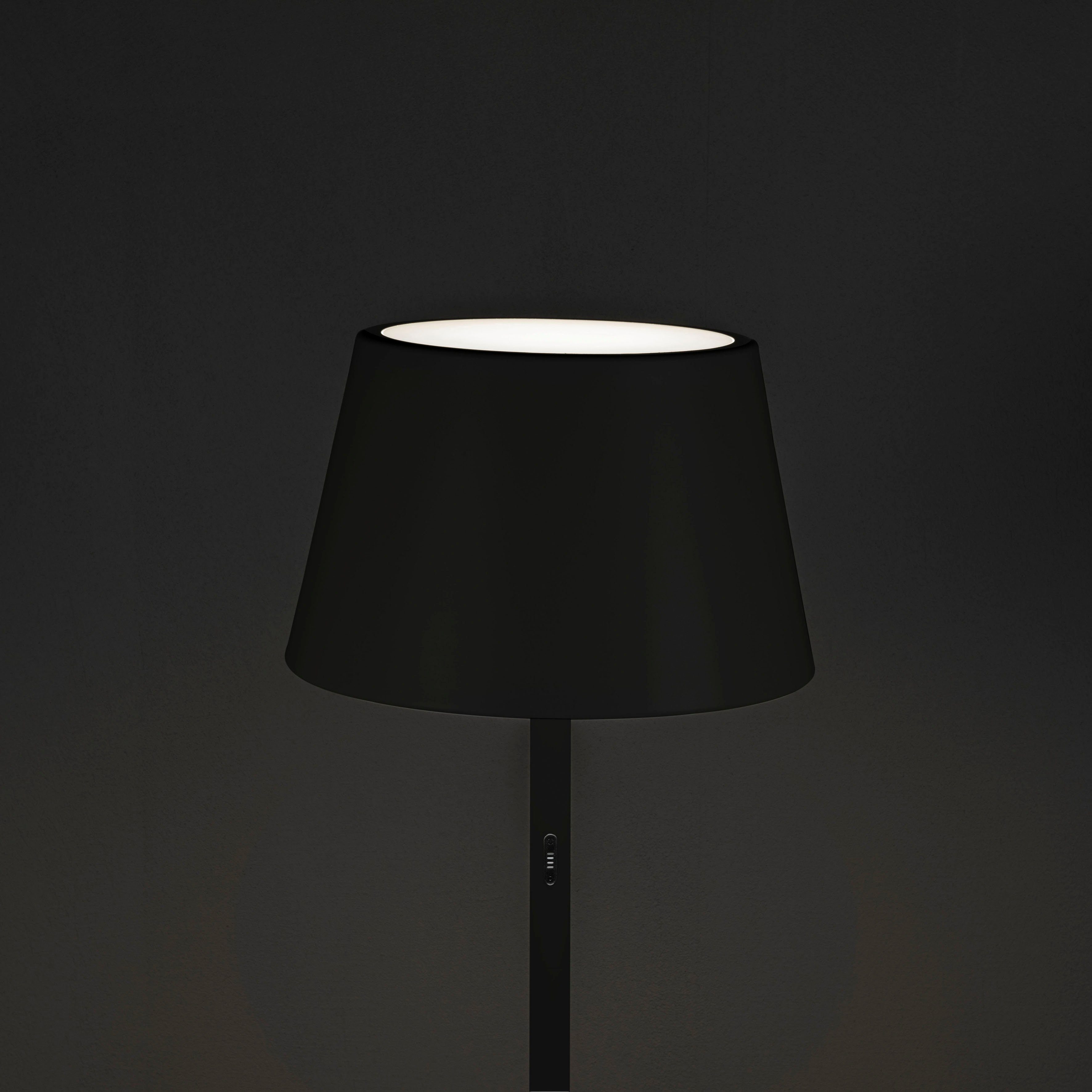 KONSTSMIDE Led-staande lamp Pomezia Pomezia LED USB-vloerlamp, 2700K/3000K/4000K, dimbaar (2 stuks)