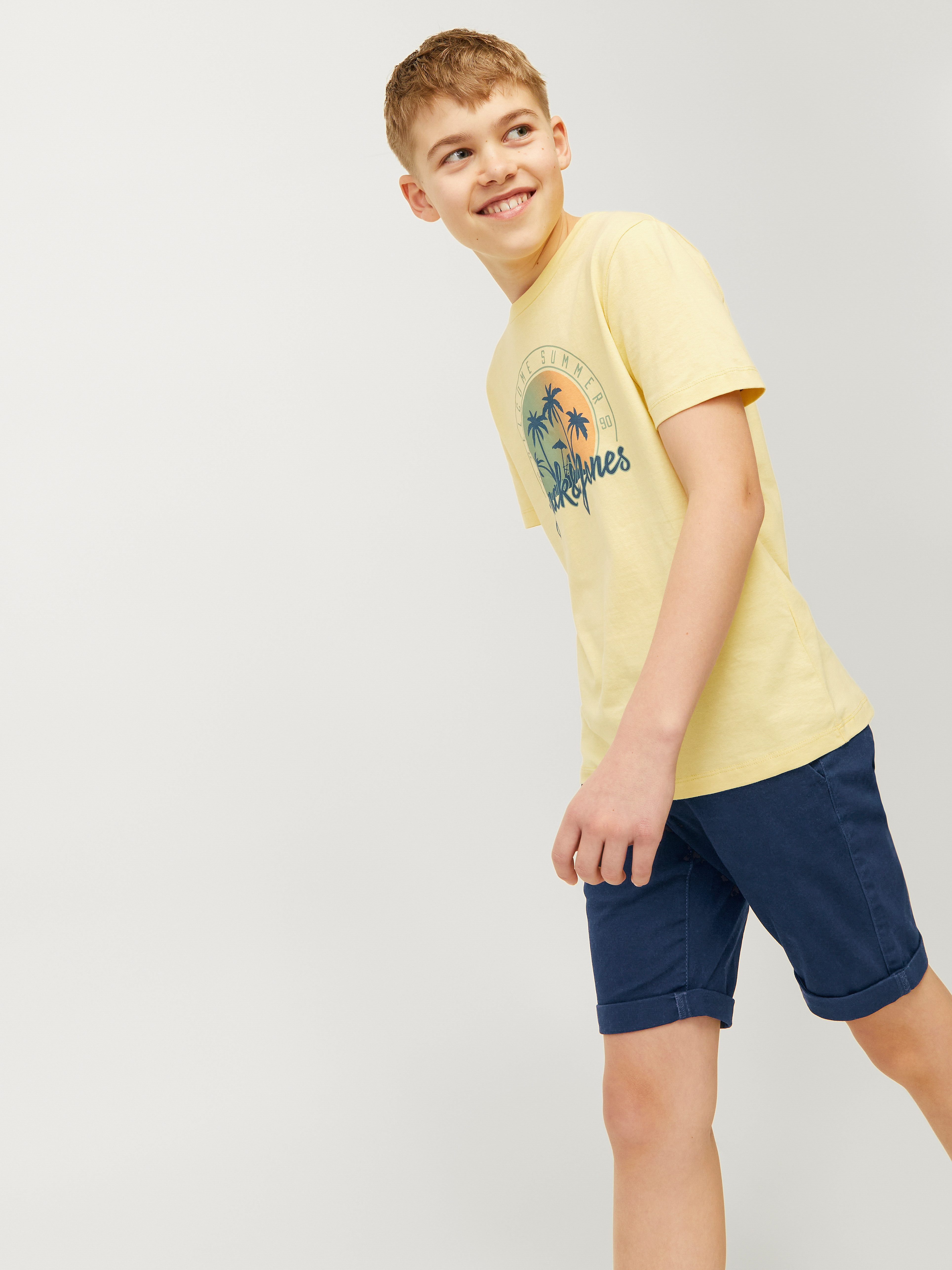 Jack & Jones Junior Chino-short JPSTDAVID JJCHINO SHORTS AKM SN JNR